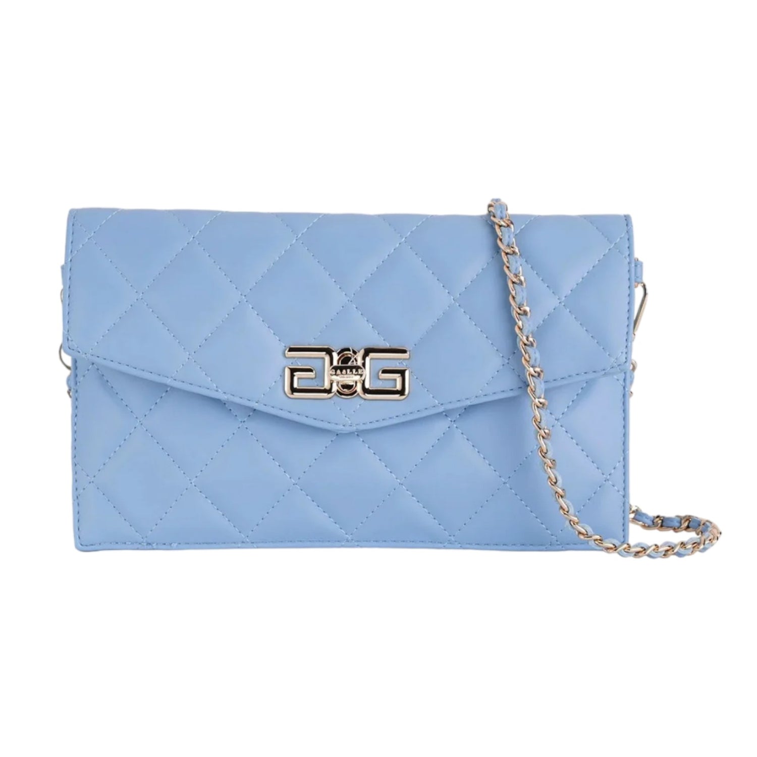 Gaelle Pochette Celeste con Chiusura Girello Double G