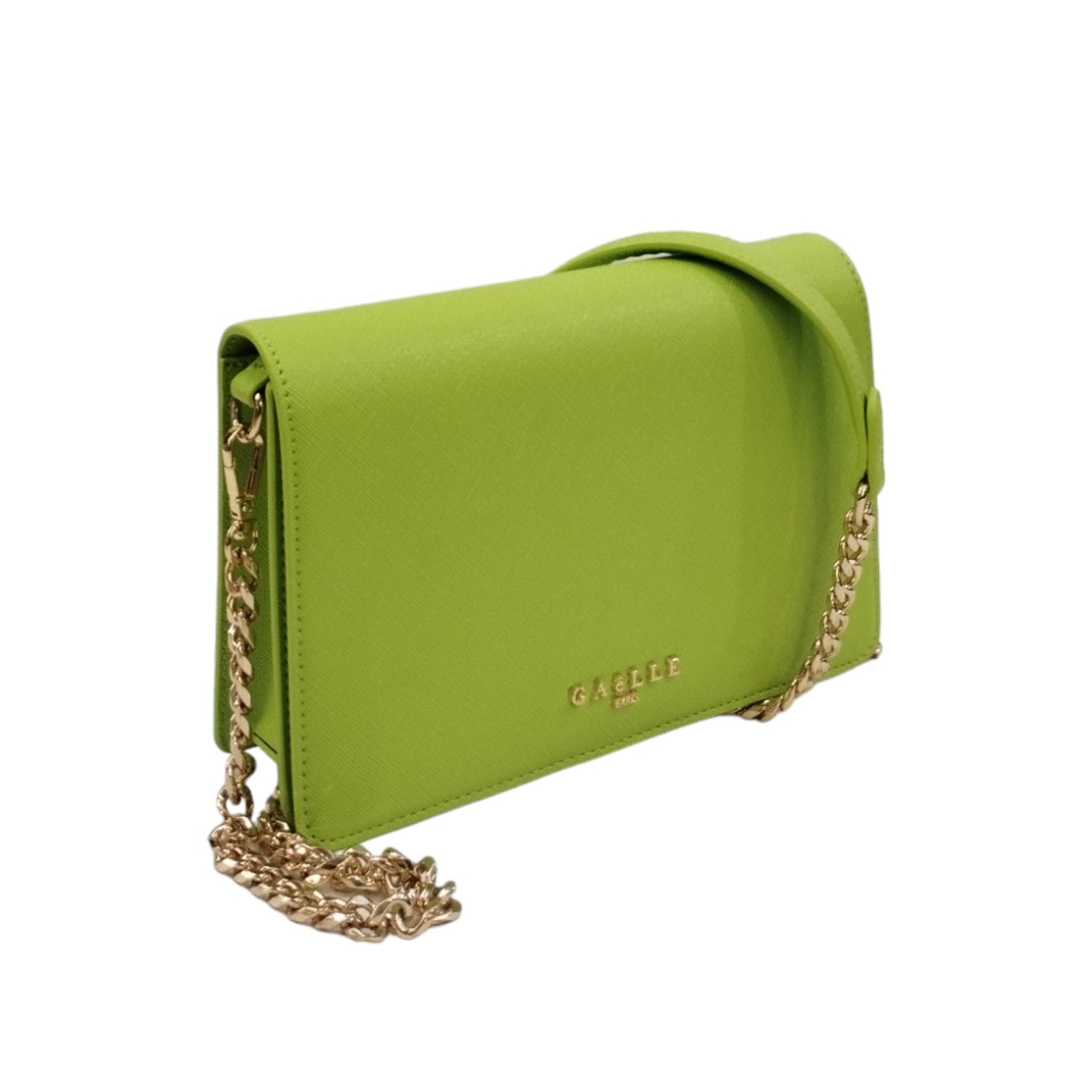 Gaelle Pochette Verde Lime Mini