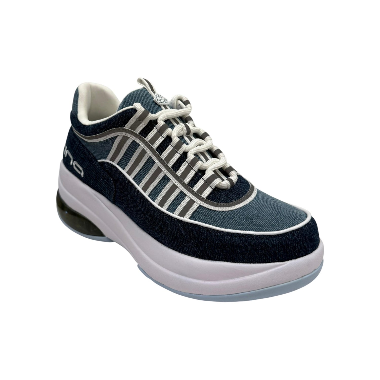 Fornarina Up Sneakers Donna Denim Blu