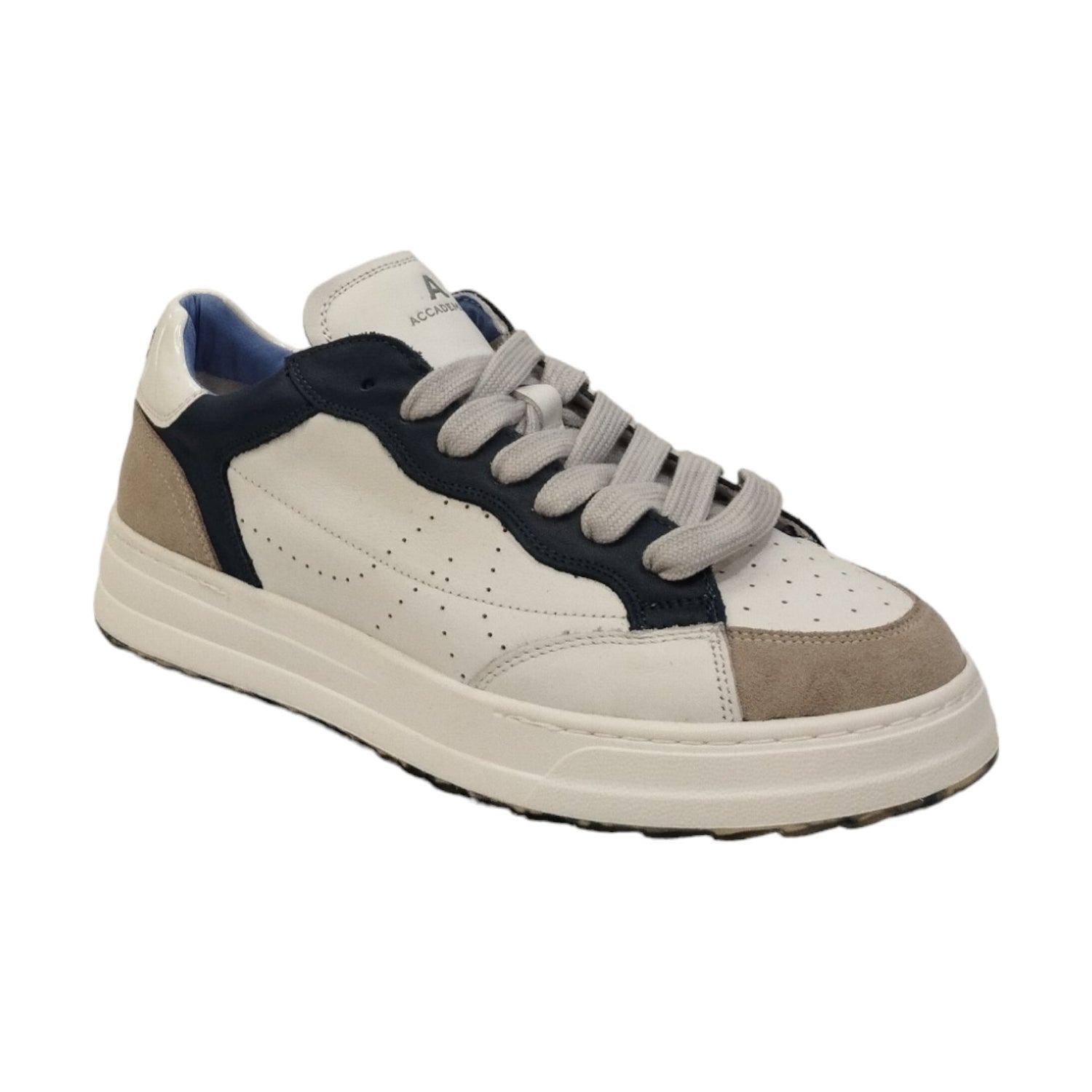 Accademia Sneakers Bianco Blu da Uomo