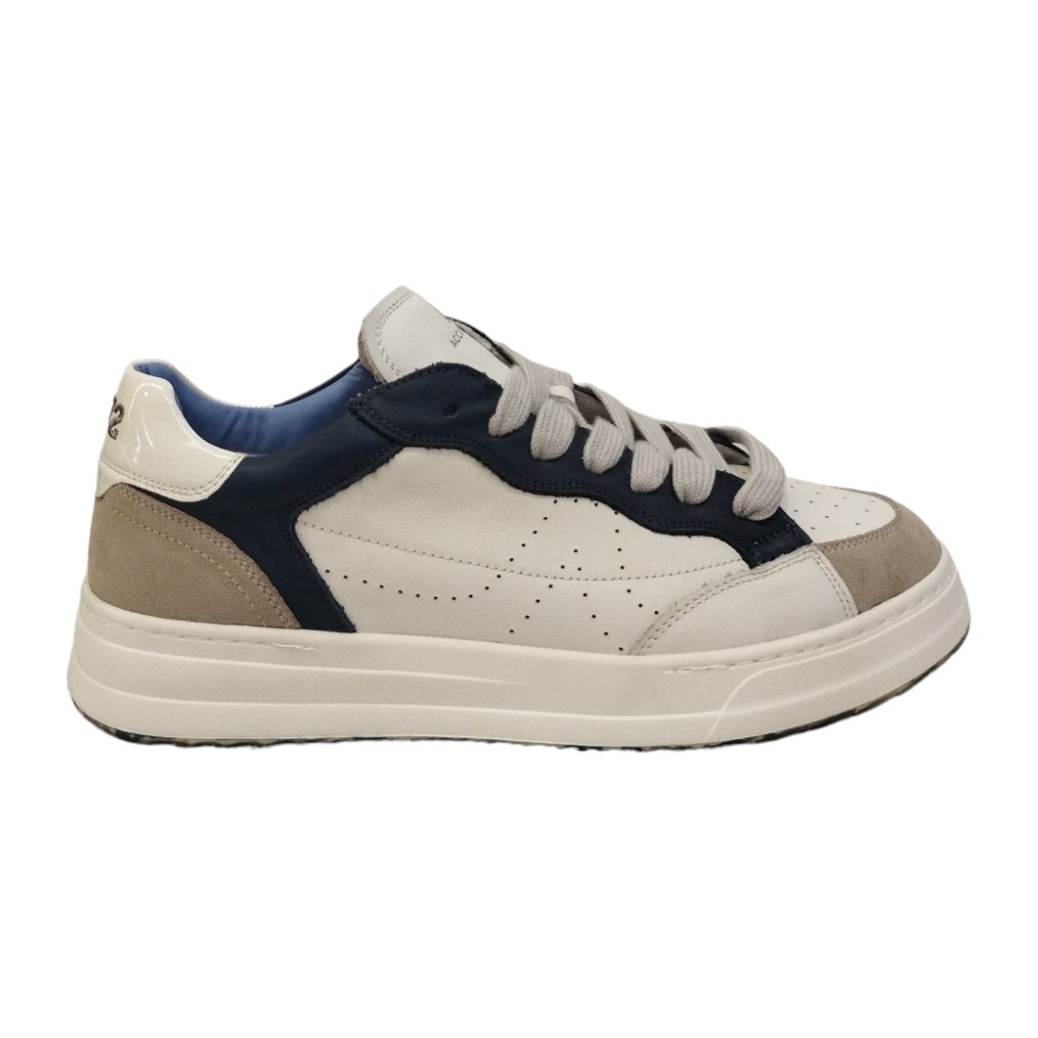 Accademia Sneakers Bianco Blu da Uomo