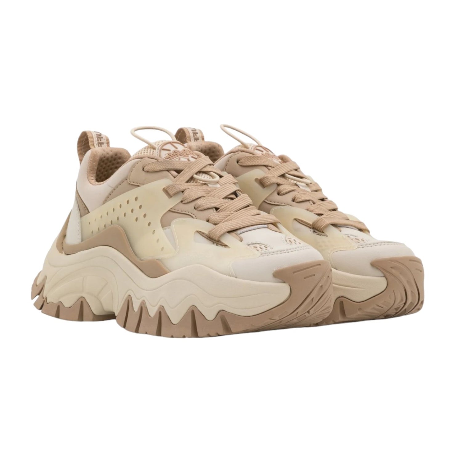 Sneakers Donna Buffalo Trail One Beige