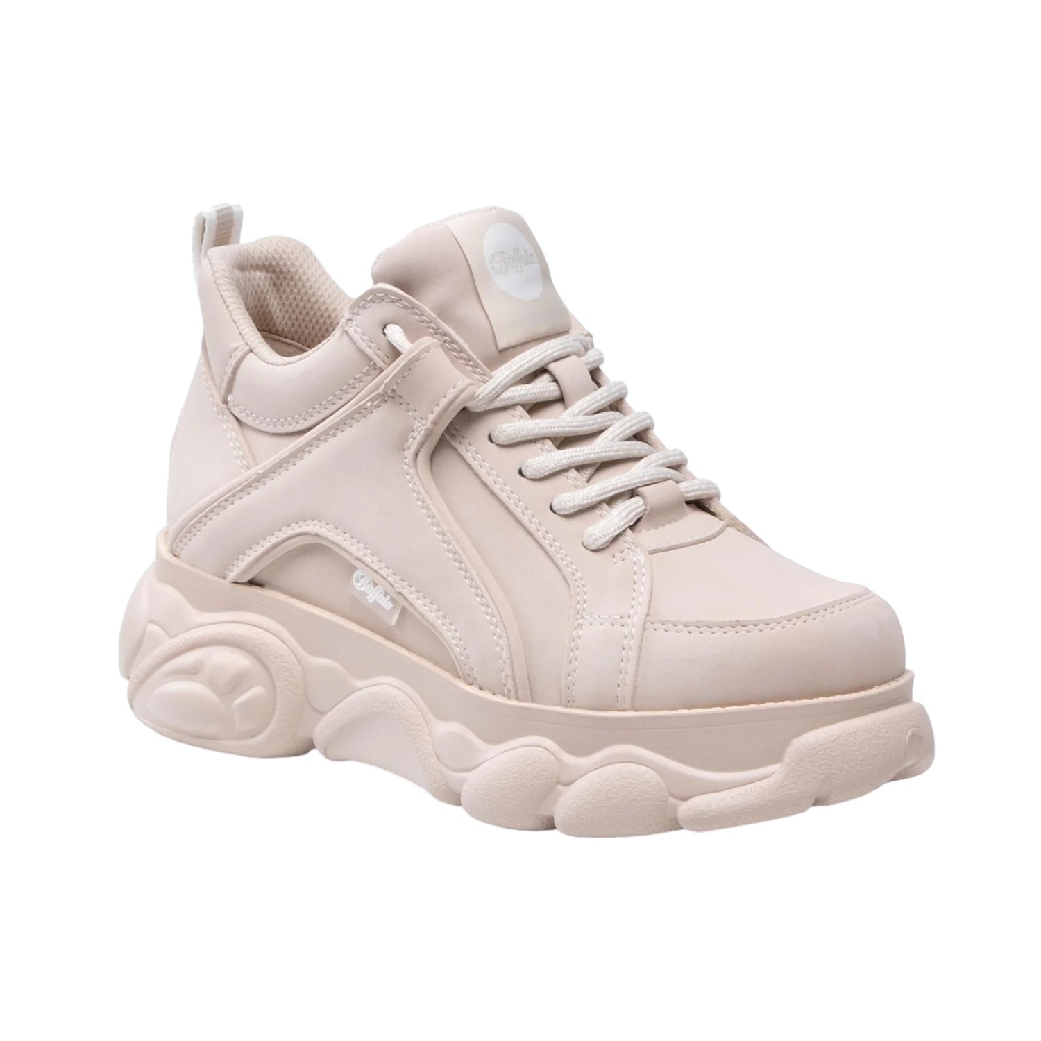 Buffalo Cld Corin Sneakers Alta Donna Crema