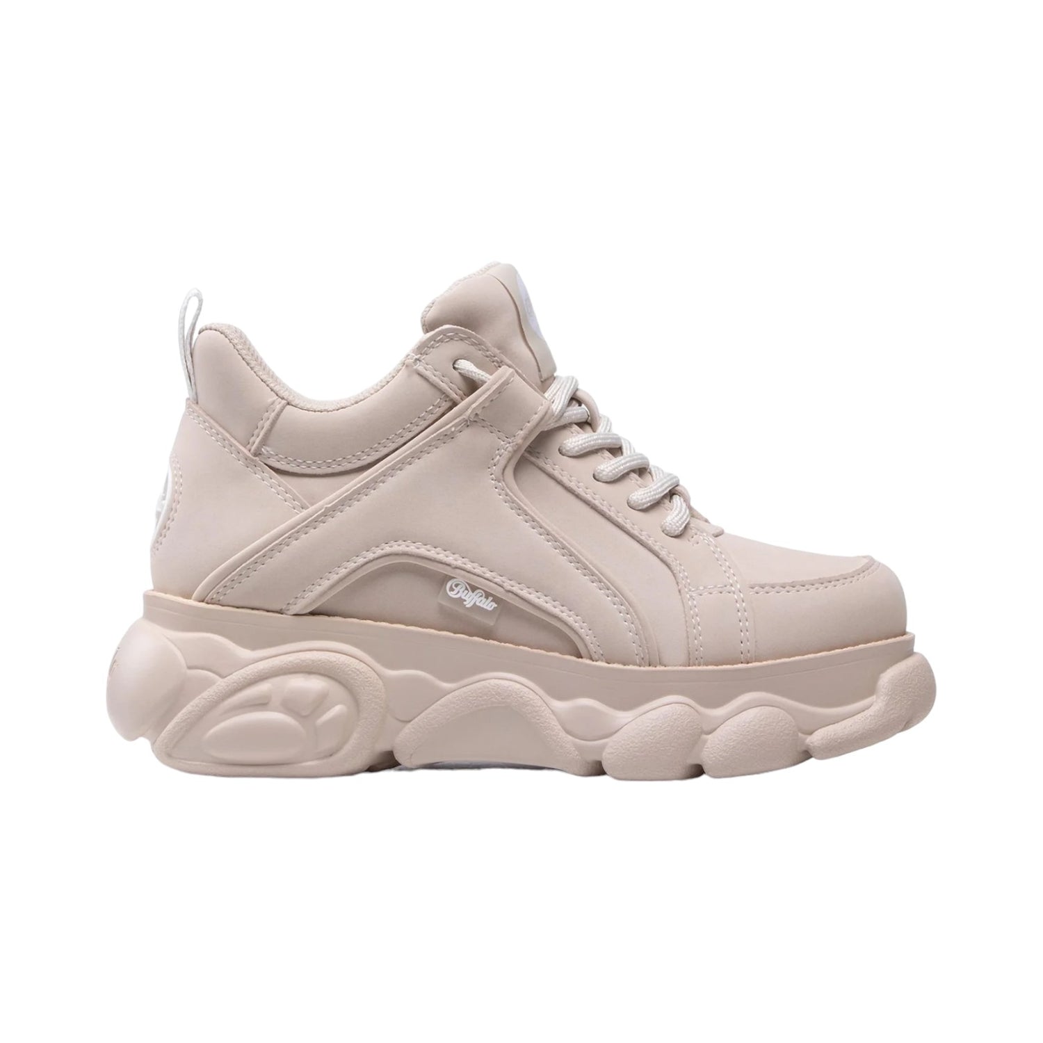Buffalo Cld Corin Sneakers Alta Donna Crema