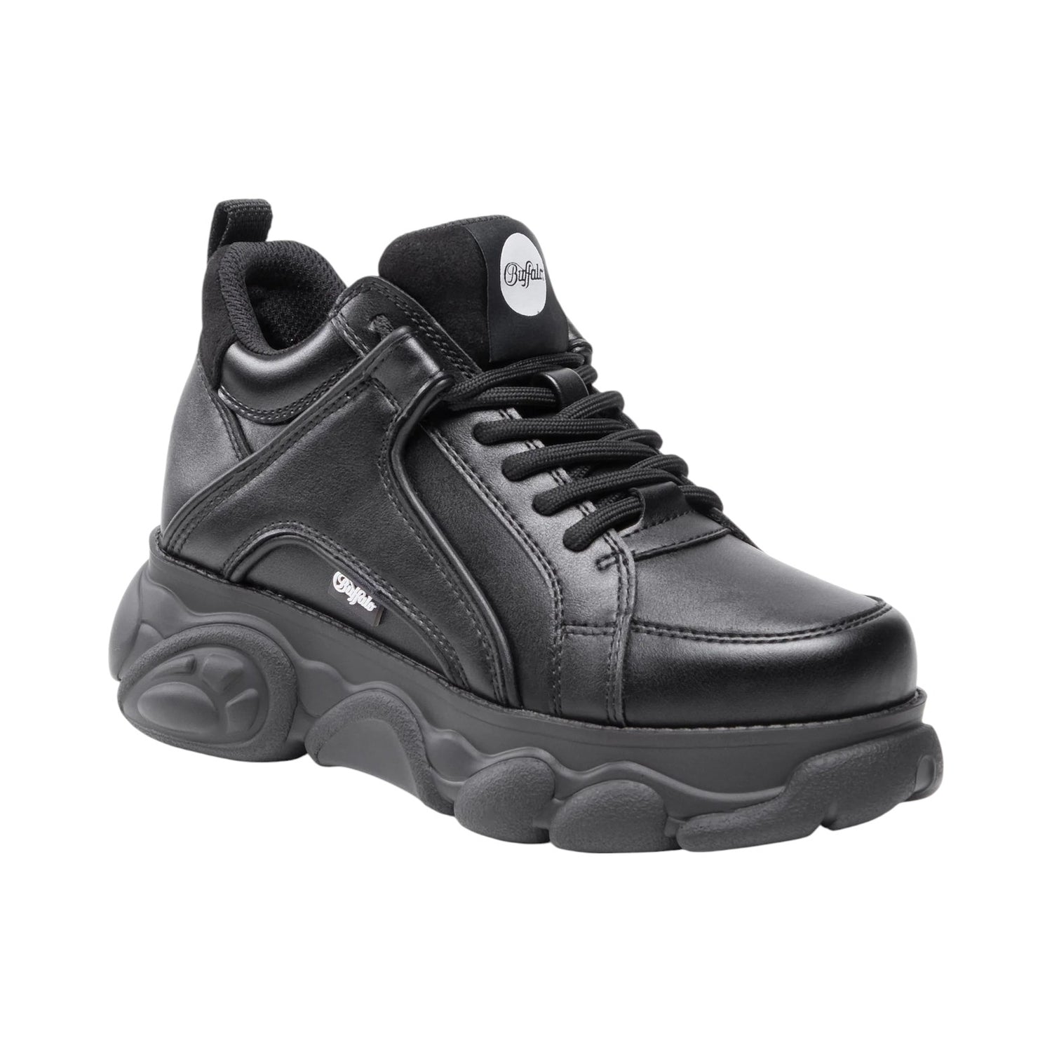 Buffalo Cld Corin Sneakers Alta Donna Nera