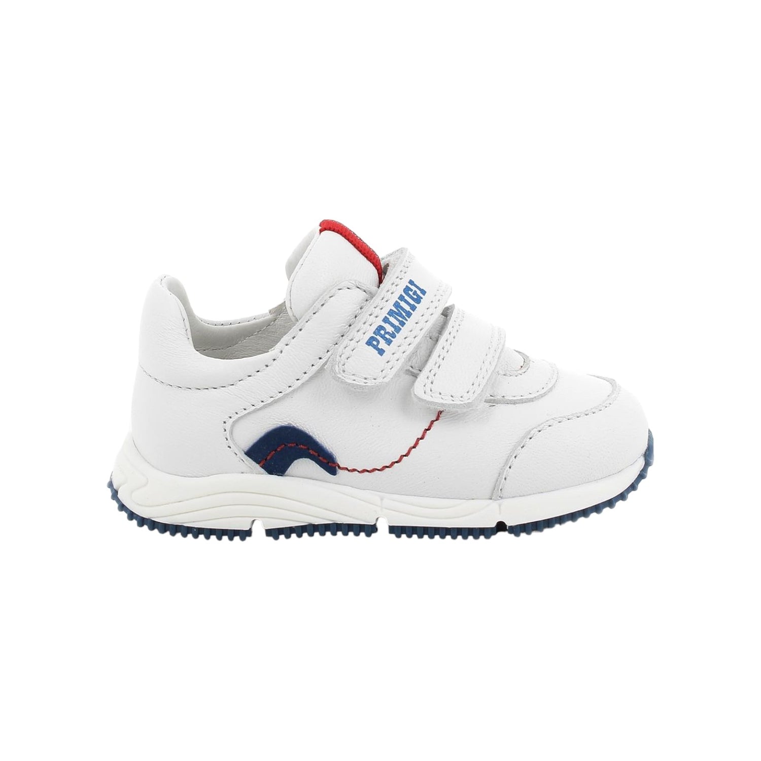 Primigi Sneakers Sportiva Bianca con Doppio Strappo da Bambino