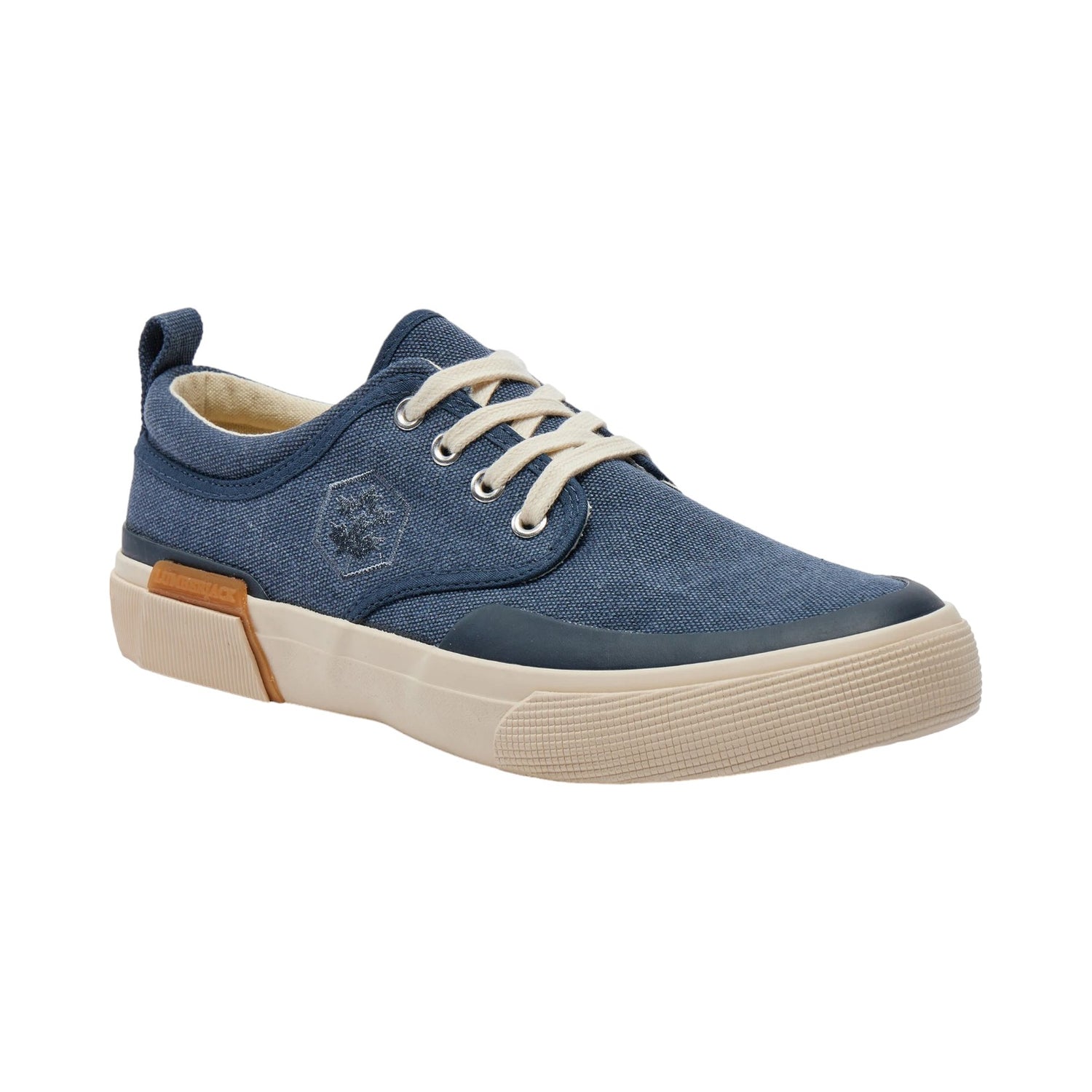 Lumberjack Sneakers Uomo in Tessuto Jeans con Fondo Beige