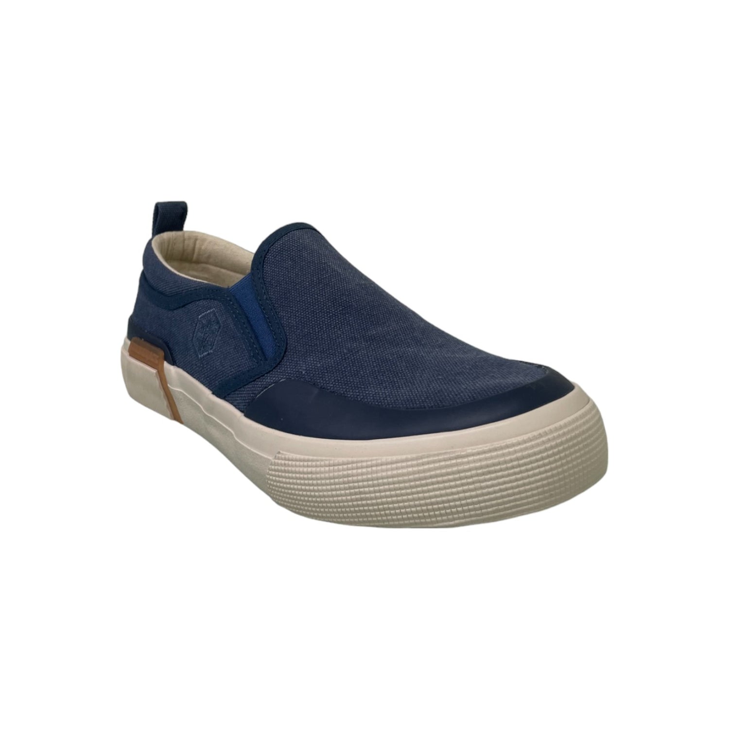 Lumberjack Slip On Uomo in Tessuto Jeans con Elastico Laterale