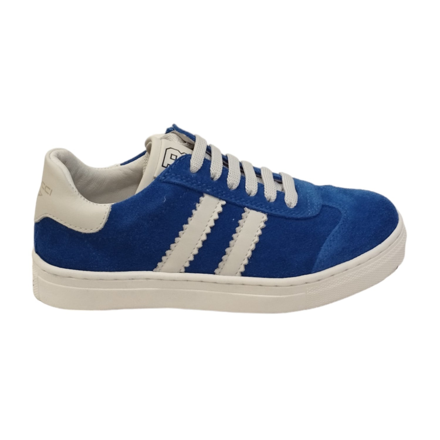 Balducci Sneakers Bluette con Dettagli Bianchi Scamosciata da Bambino