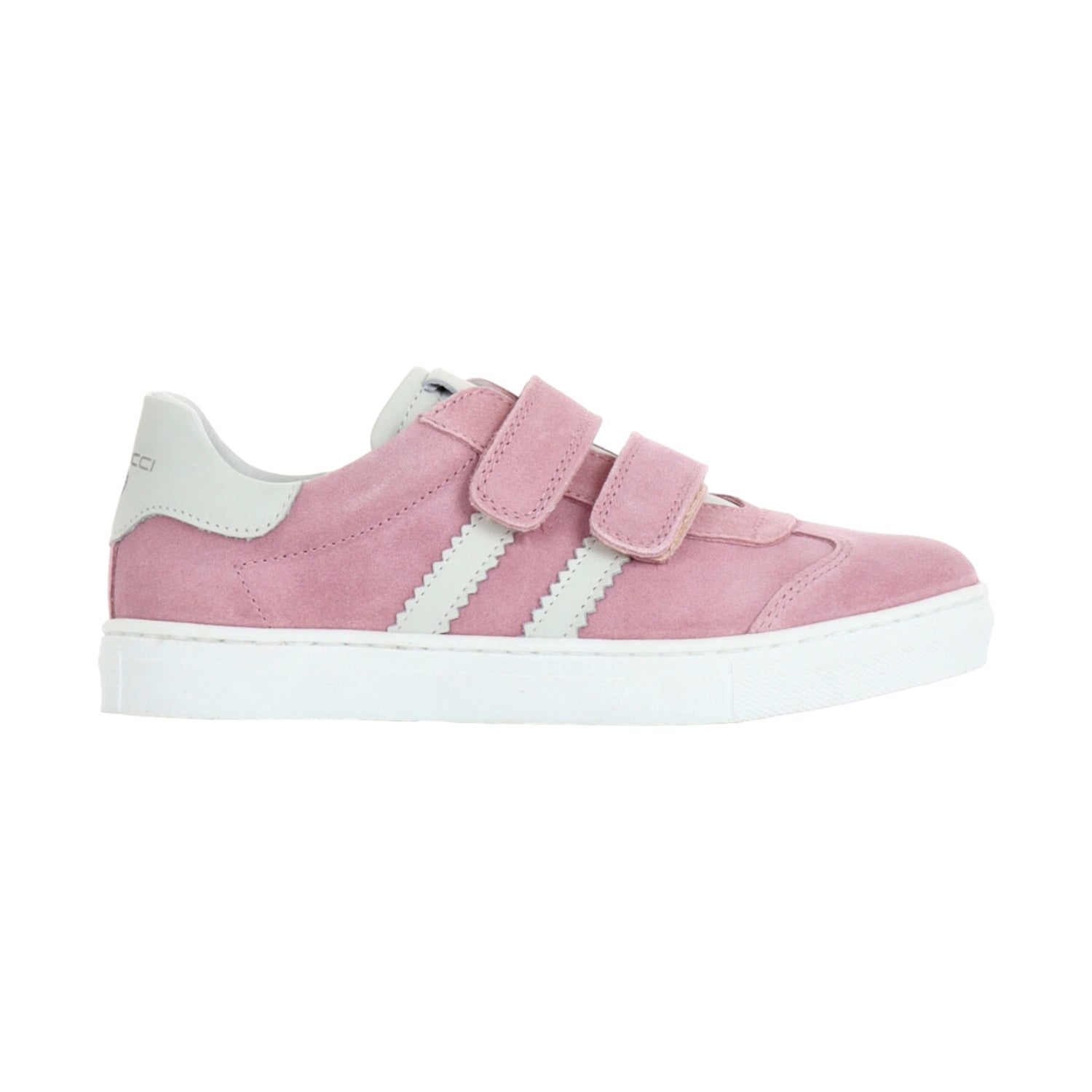 Balducci Sneakers Rosa in Camoscio con Strappo da Bambina