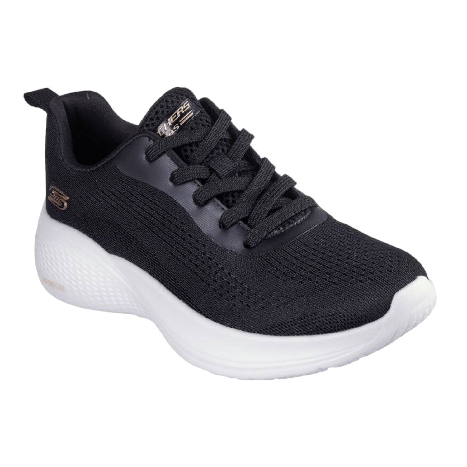 Skechers Sneakers Bobs Infinity Nera In Tessuto