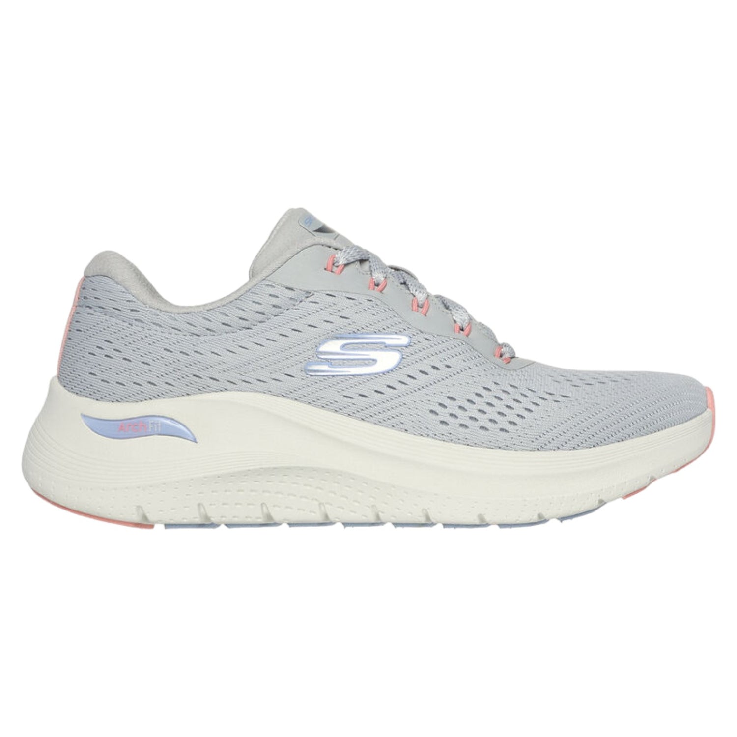 Skechers Sneakers Grigia Arch Fit 2.0-Big League da Donna