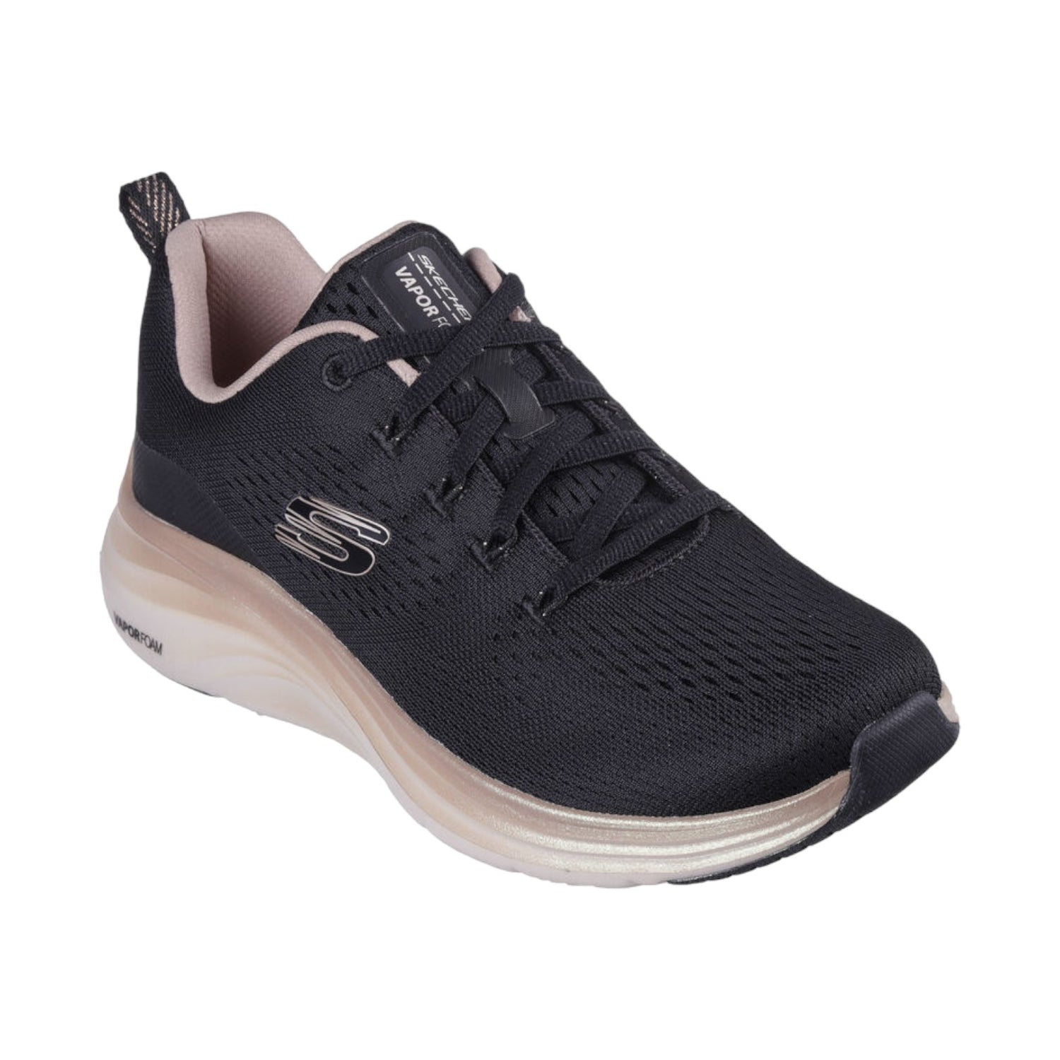 Skechers Sneakers Nera Vapor Foam-Midnight Glimmer da Donna