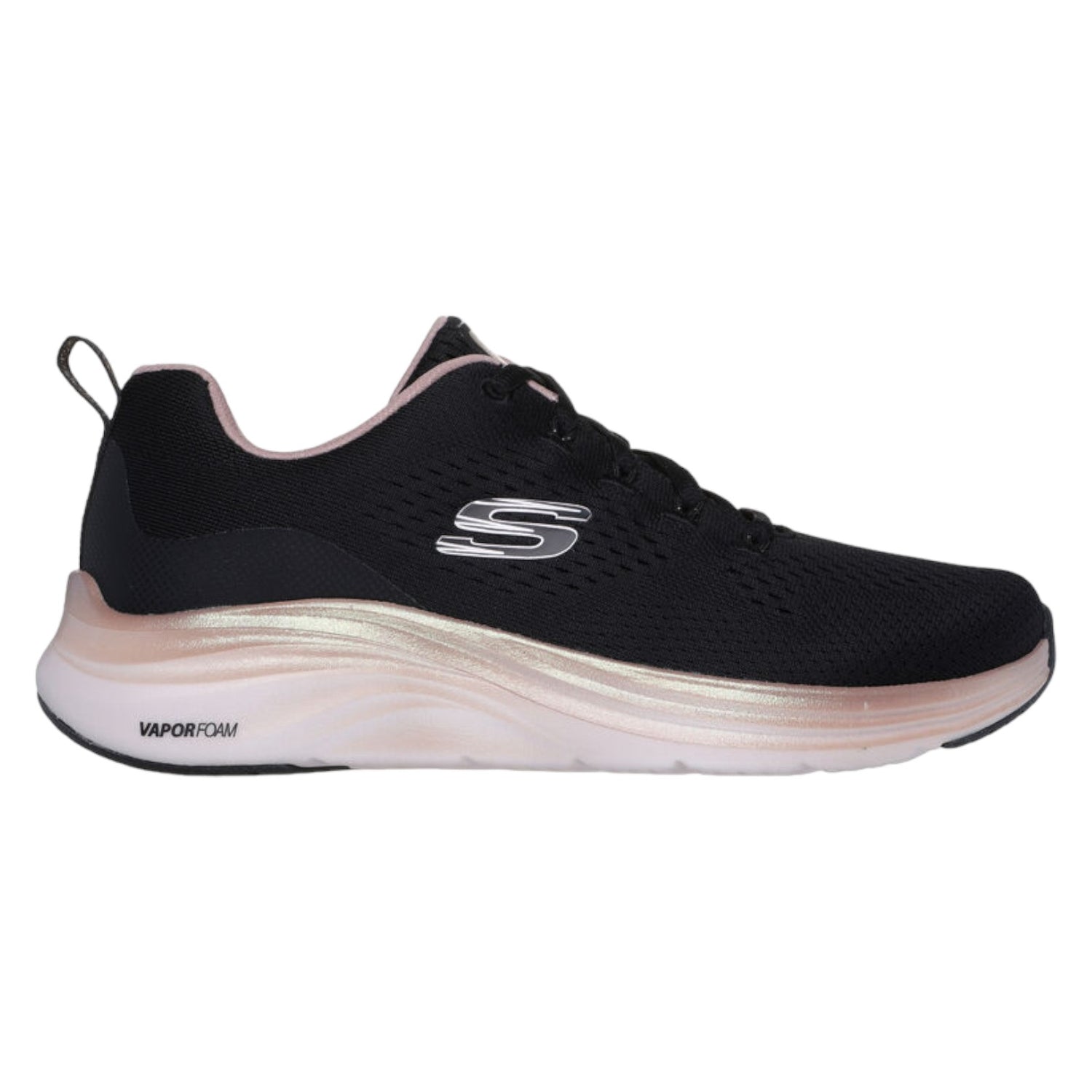 Skechers Sneakers Nera Vapor Foam-Midnight Glimmer da Donna