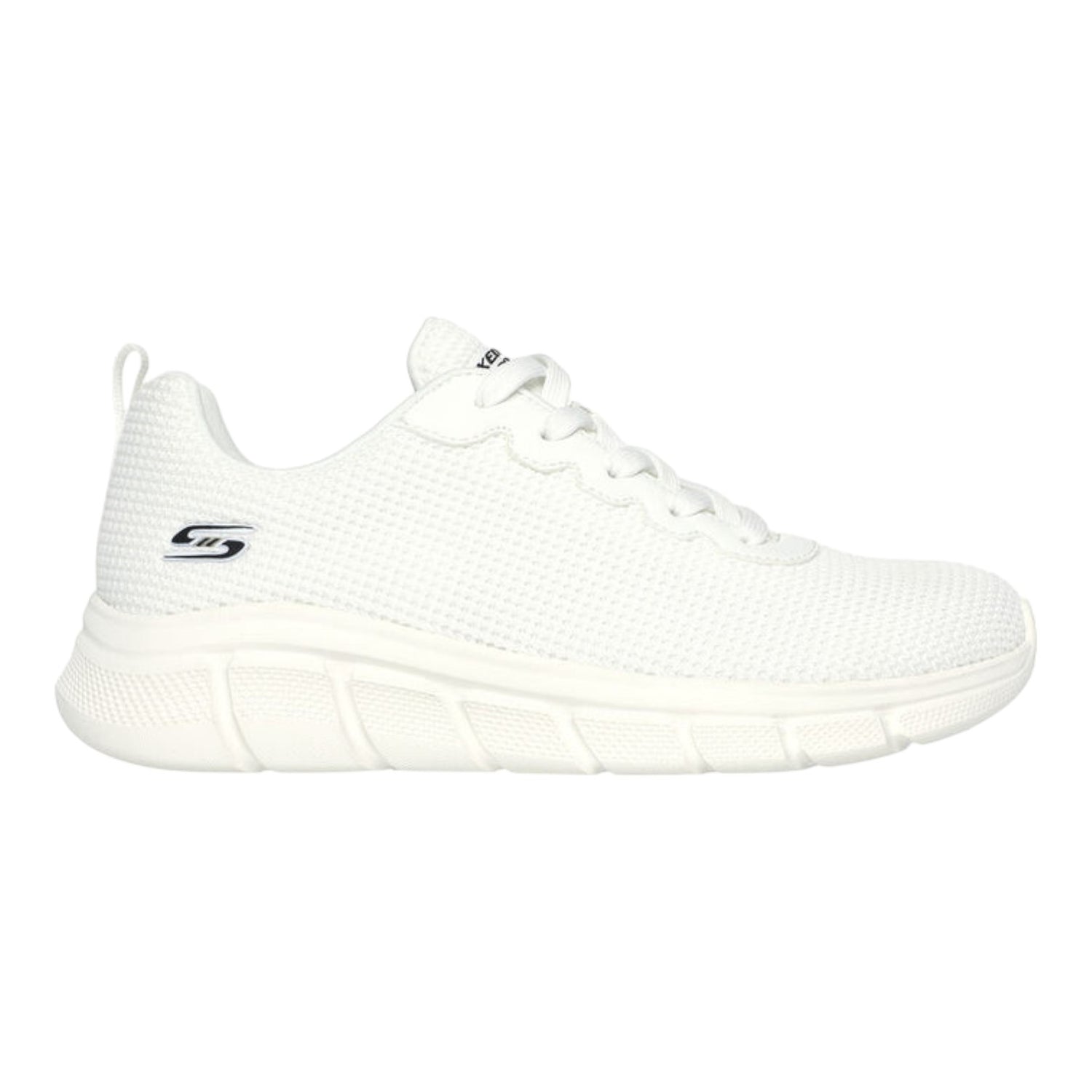 Skechers Sneakers Da Donna Bianco Con Memory Foam In Tessuto