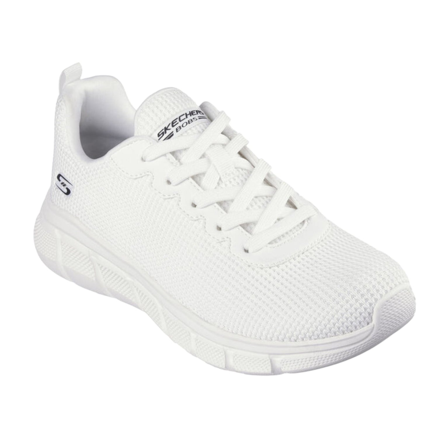 Skechers Sneakers Da Donna Bianco Con Memory Foam In Tessuto