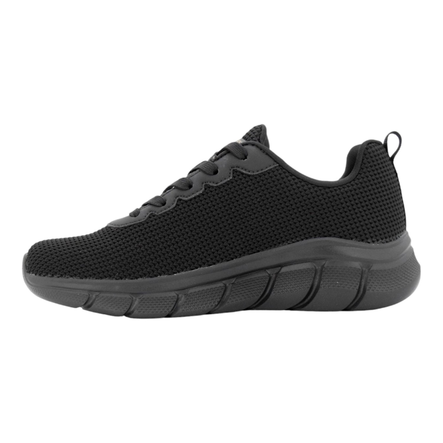 Skechers Sneakers Nera da Donna con Memory Foam in Tessuto