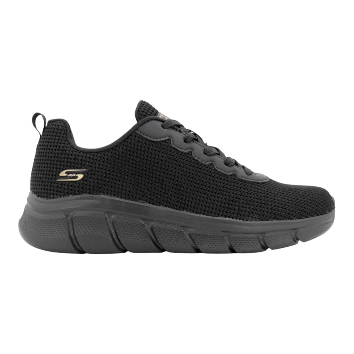 Skechers Sneakers Nera da Donna con Memory Foam in Tessuto