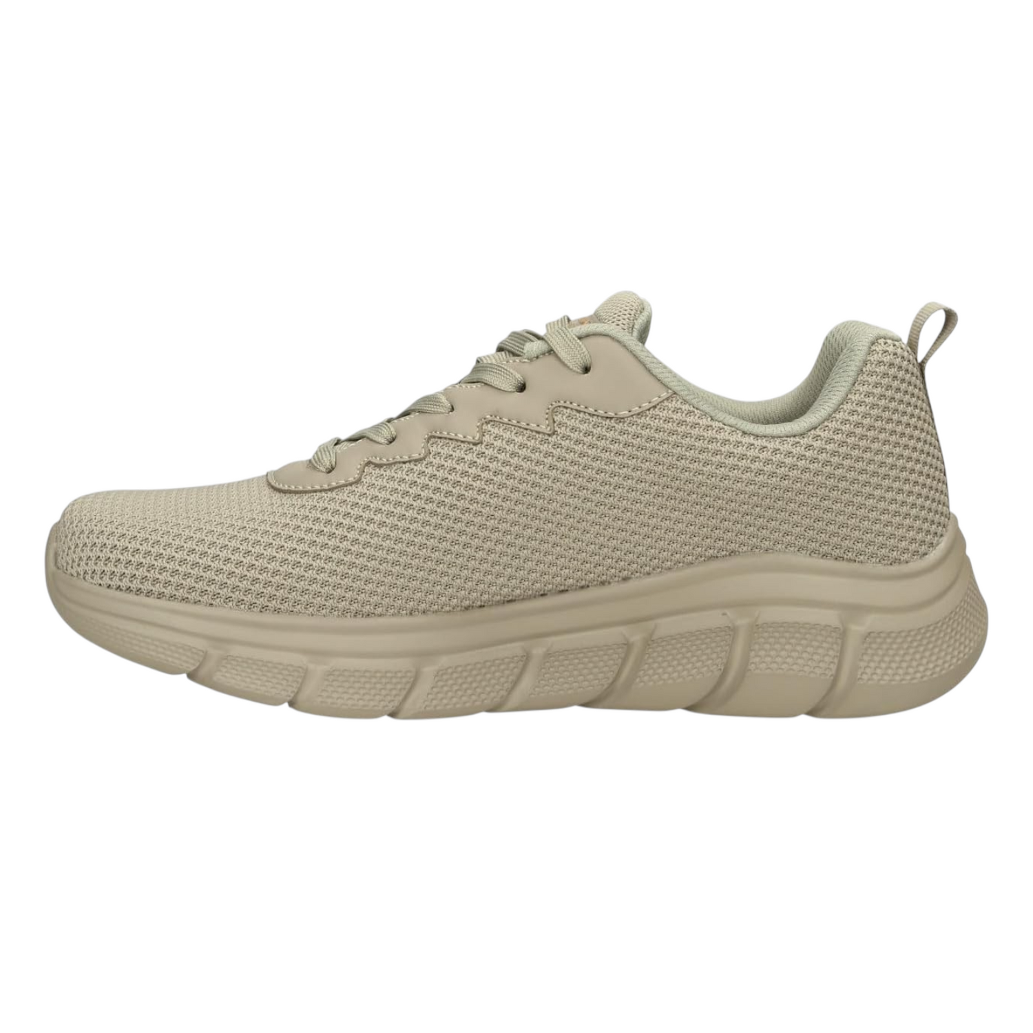 Skechers Sneakers Uomo Tortora Memory Foam in Tessuto
