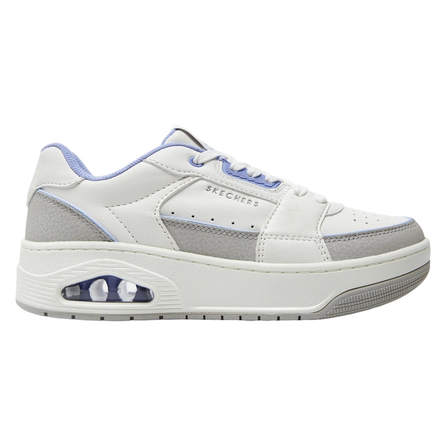 Skechers Sneakers Bianca Tres-Air Uno-Revolution-Airy da Donna