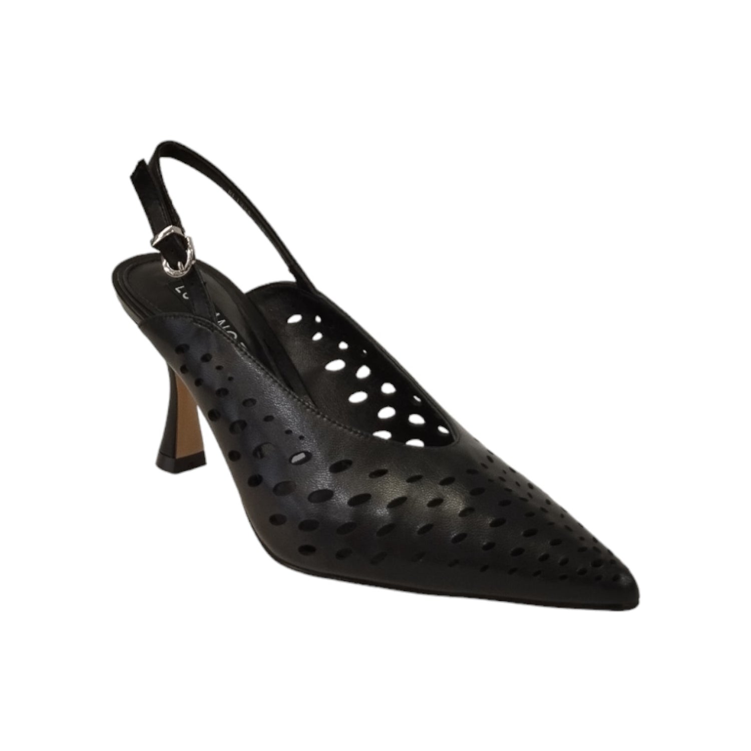 Luciano Barachini Chanelle Nera Traforata t.9