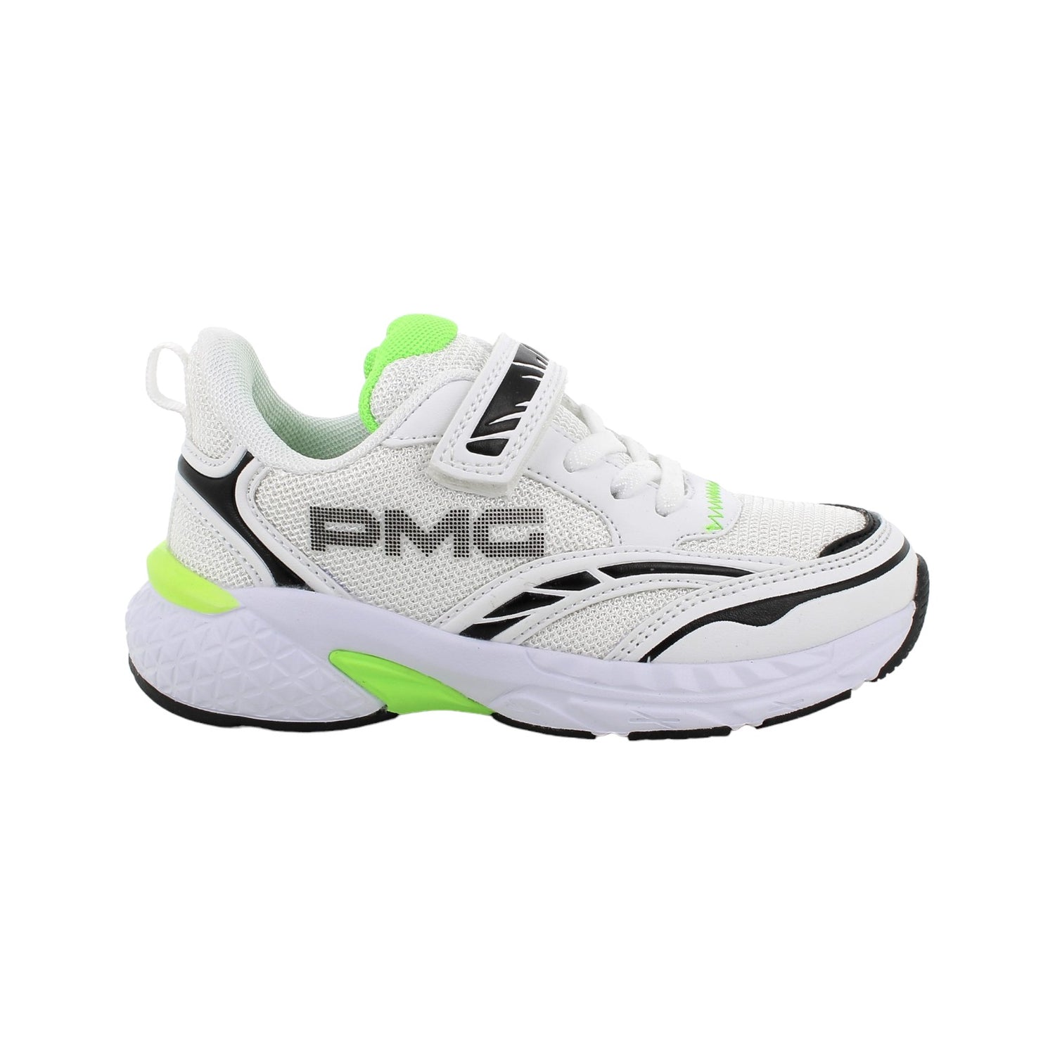 Primigi Sneakers Sportiva Bianco Nero con Strappo da Bambino