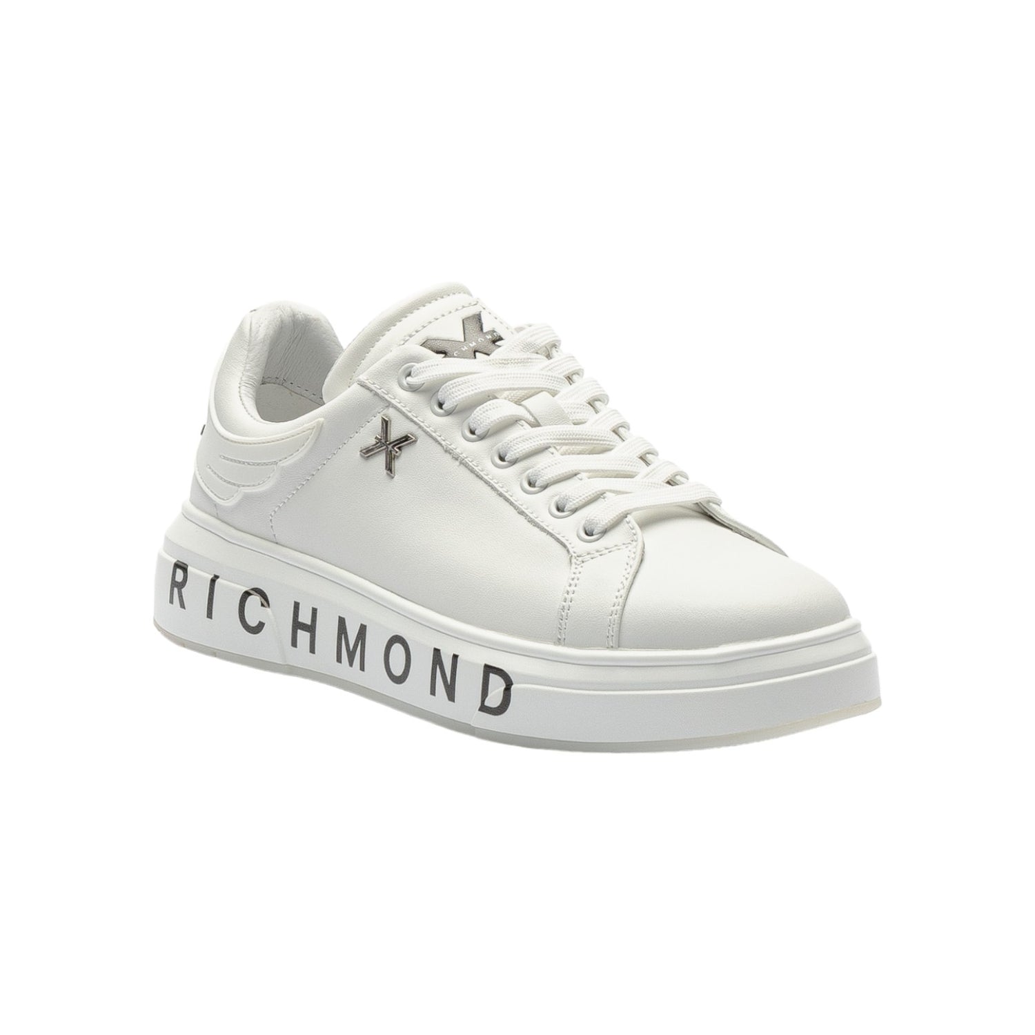 John Richmond Sneakers Uomo Bianca con Suola Logata