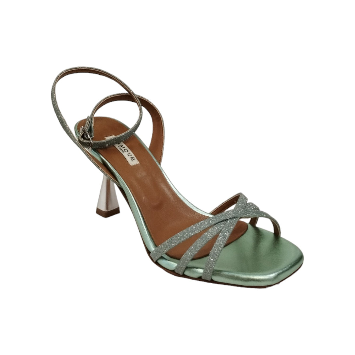 L'Amour by Albano Sandalo Menta in Lurex t.8