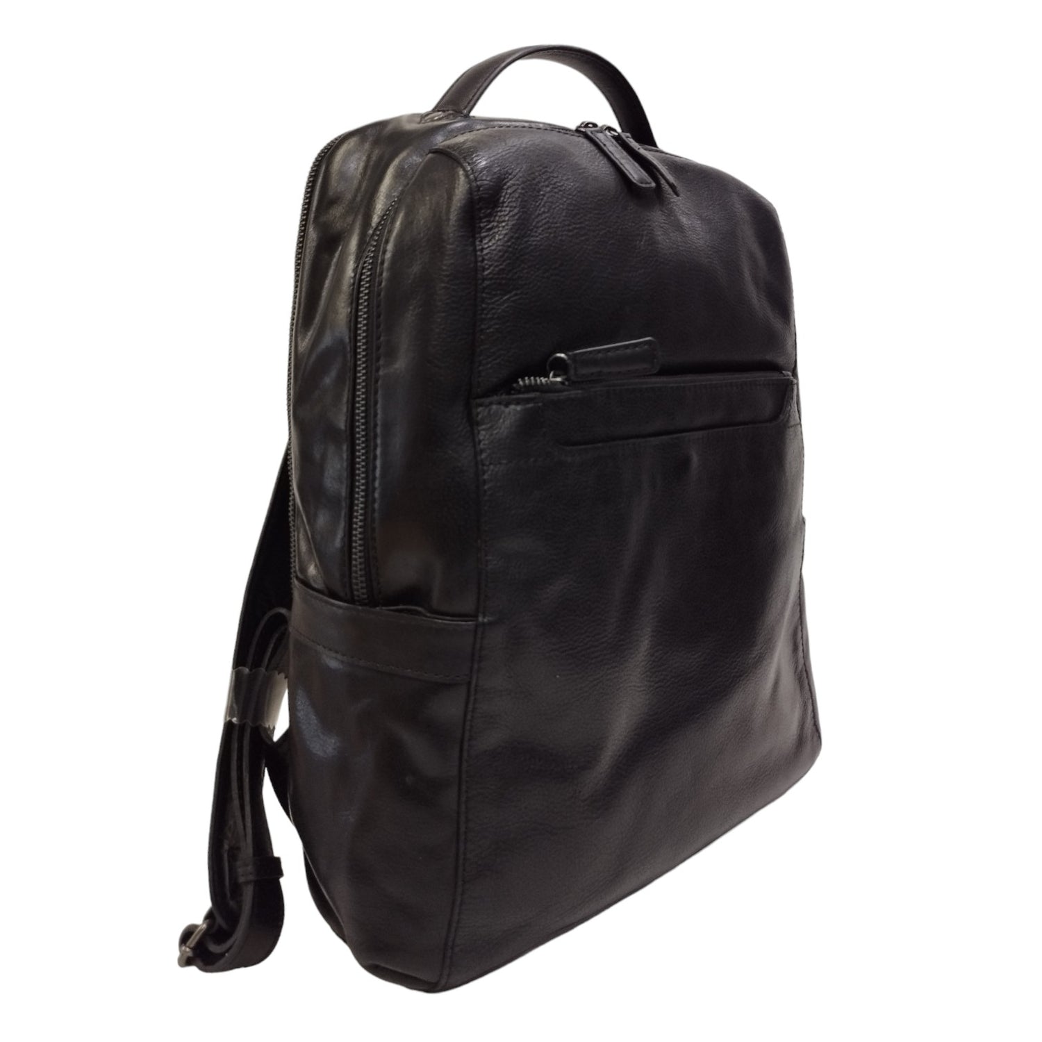 Gianni Conti Zaino Linea Winnie Uomo in Pelle Nero