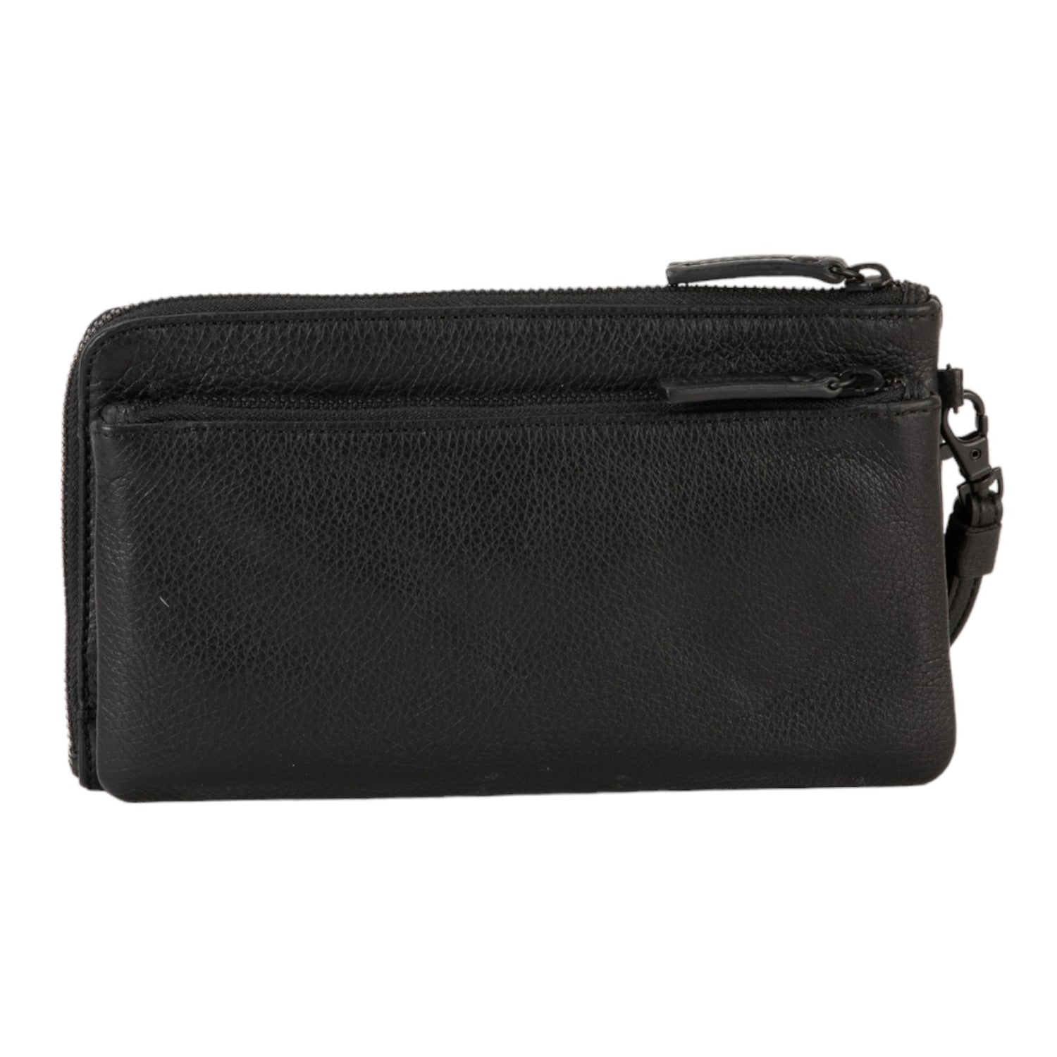 Gianni Conti Pochette Linea Lois Uomo in Pelle Nera con Polsino