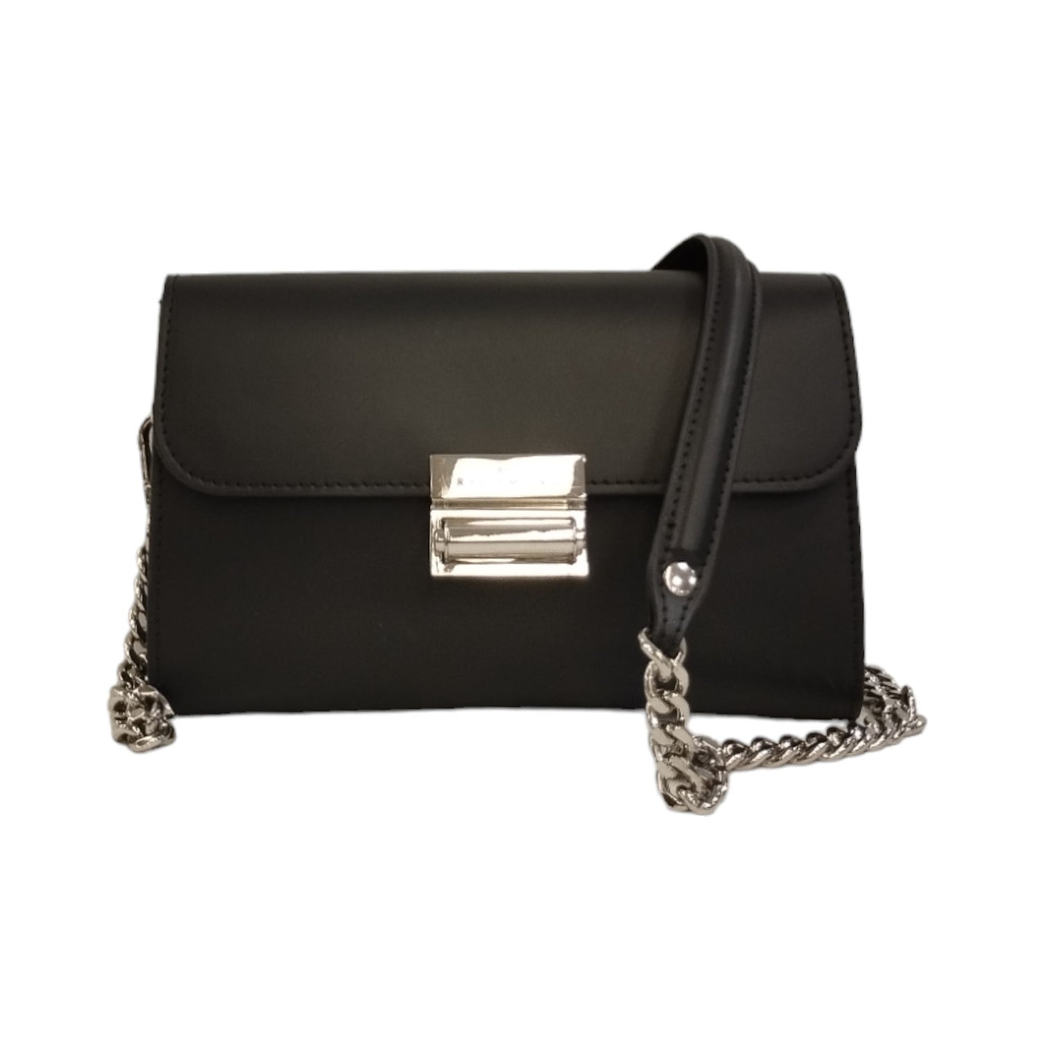 John Richmond Tracollina Nera con Catena da Donna