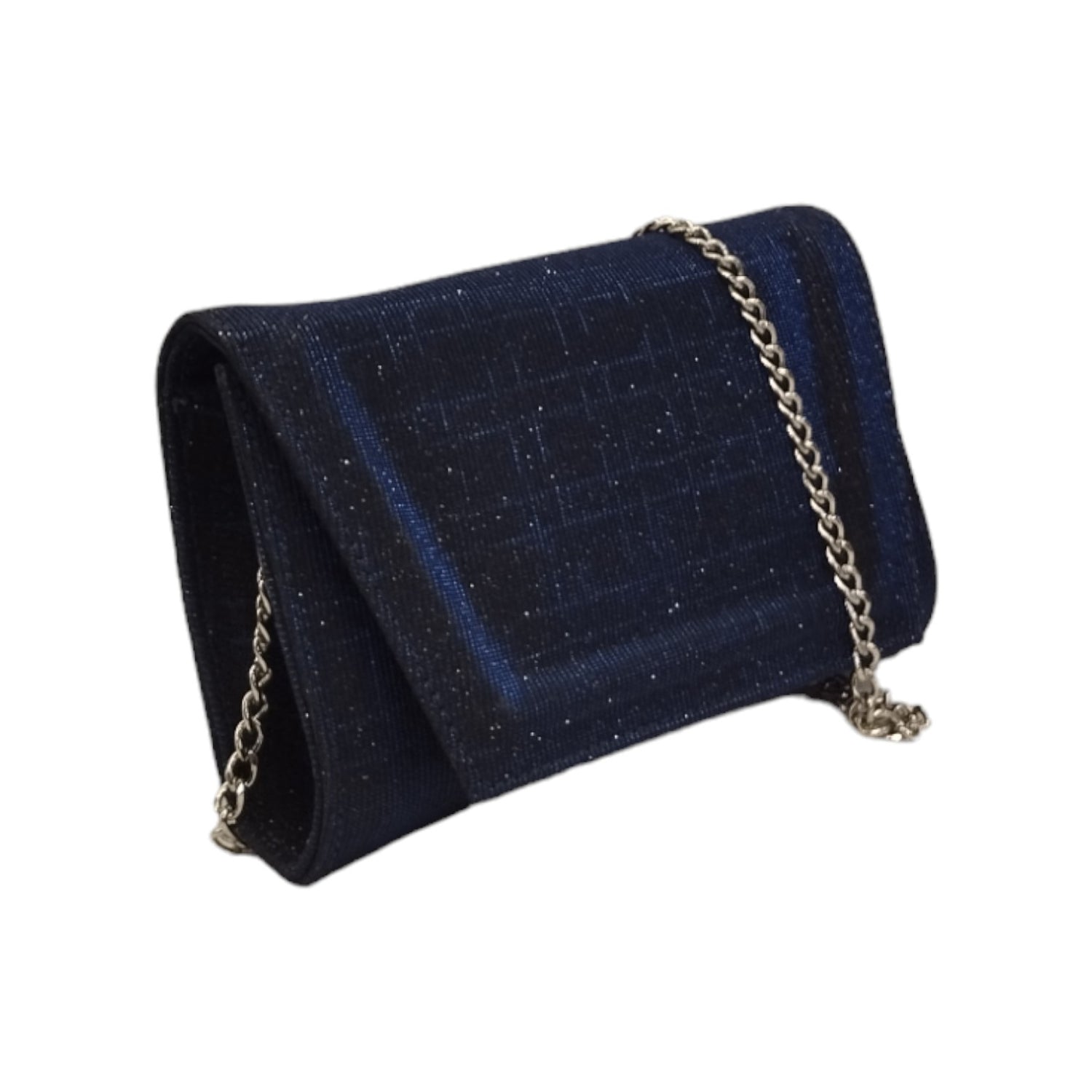 Valleverde Pochette Notte in Lurex con Catena