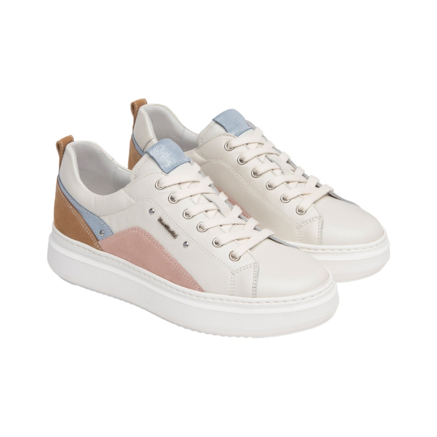 Nero Giardini Sneakers Osso Donna in Pelle