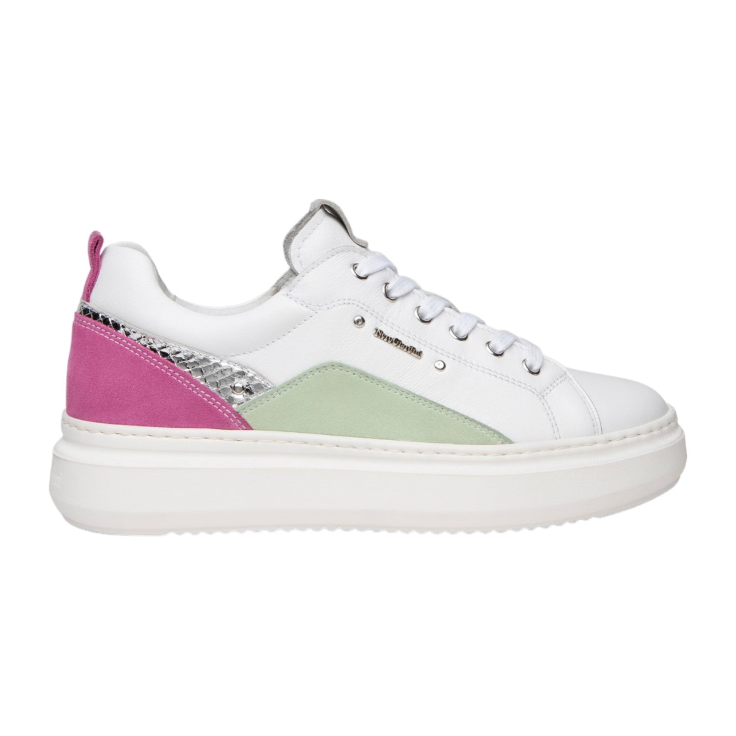 Nero Giardini Sneakers Donna Bianca in Pelle