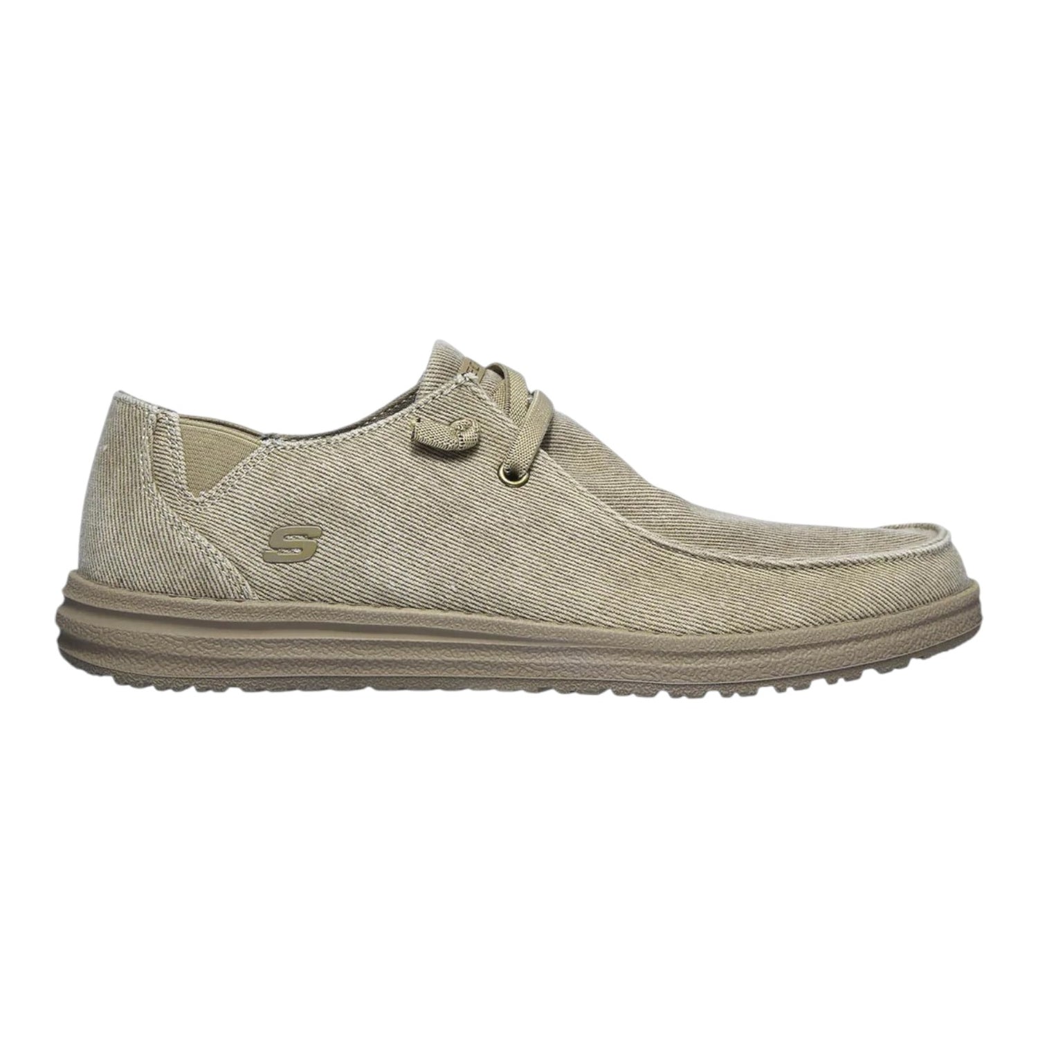 Skechers Slip On Taupe Melson - Raymon da Uomo