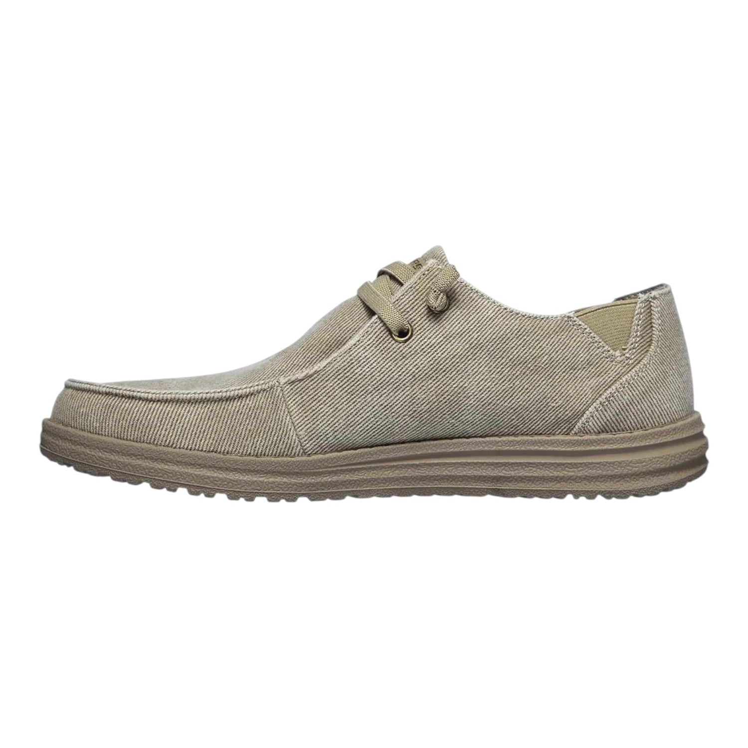 Skechers Slip On Taupe Melson - Raymon da Uomo