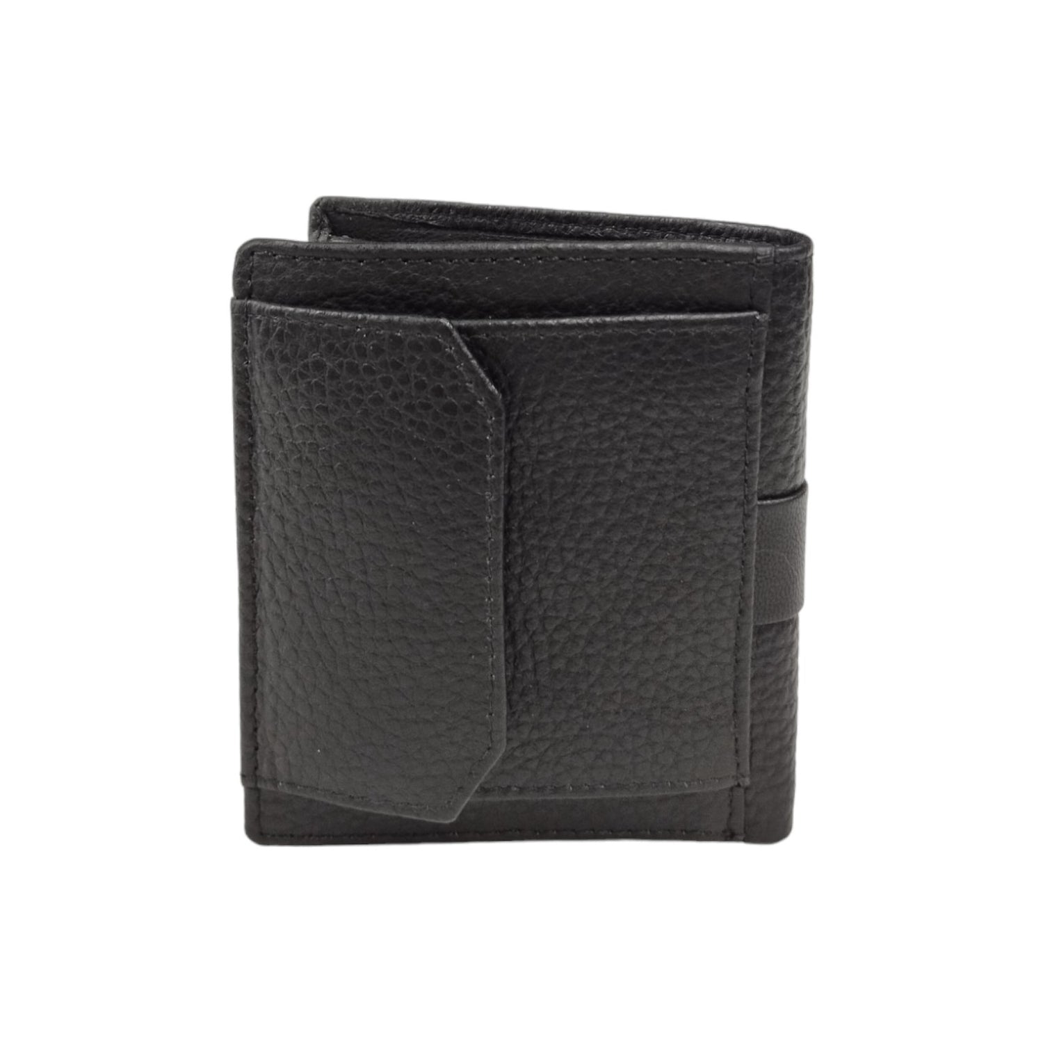 Roccobarocco Portafoglio Nero con Taschino Posteriore da Uomo