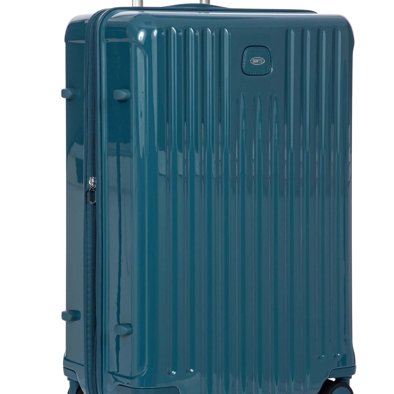 Bric's Trolley Medio Unisex Espansibile in Abs Ottanio 4 Ruote