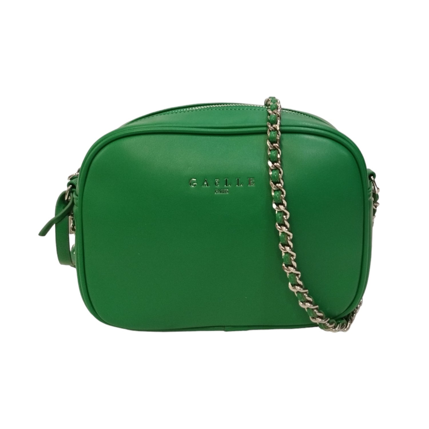 Gaelle Camera Bag Verde con Tracolla