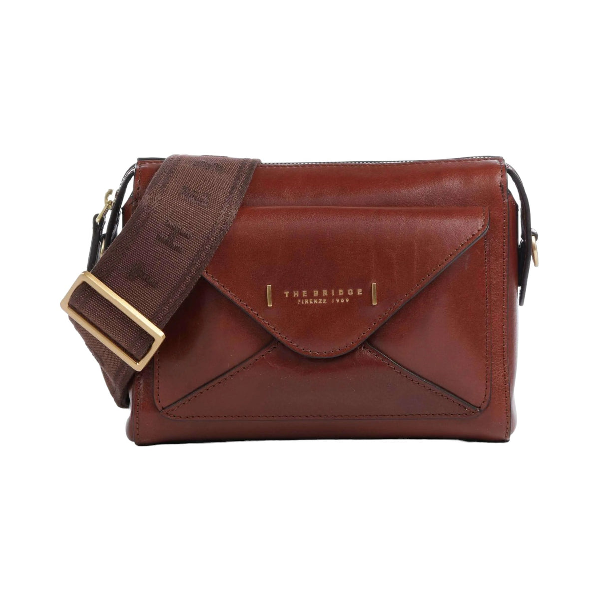 The Bridge Tracolla Cuoio Linea Frida in Pelle da Donna