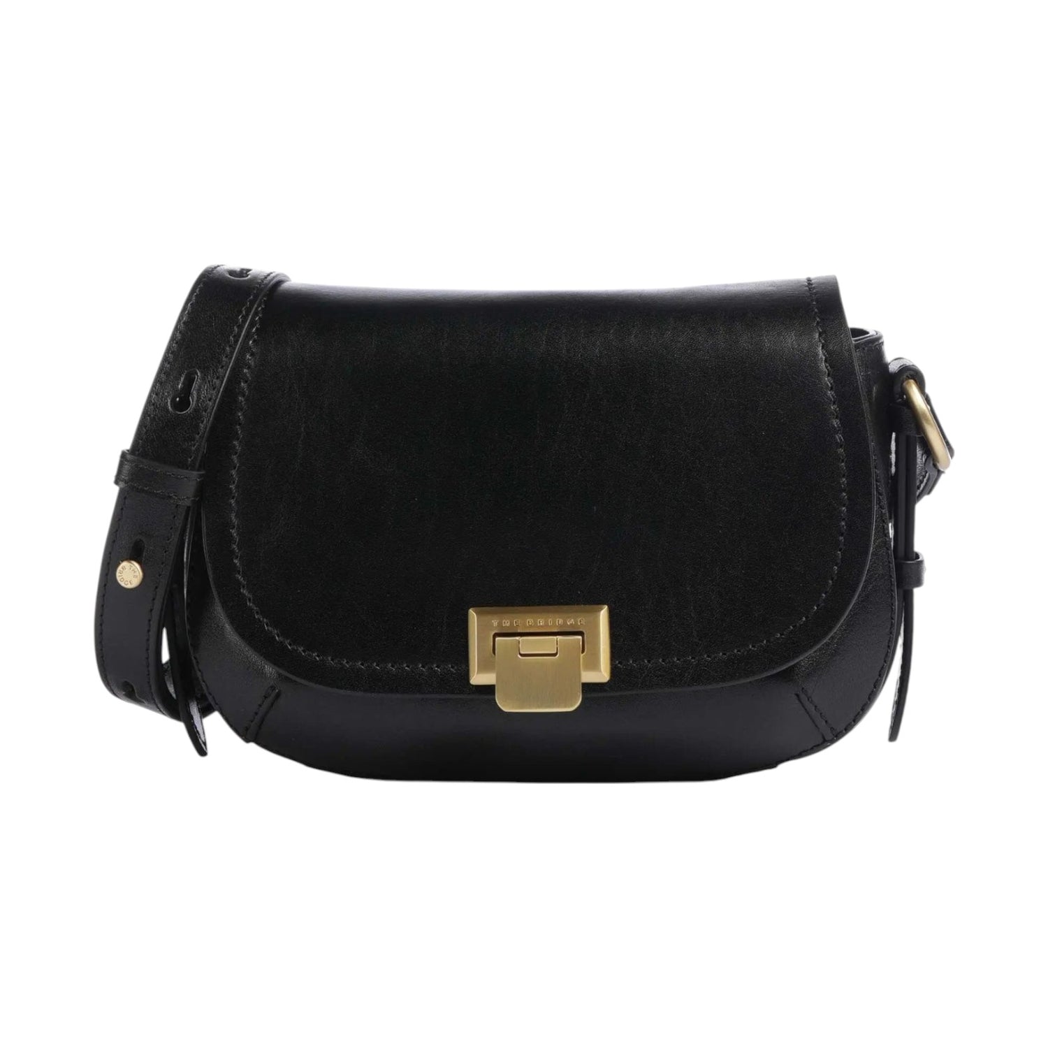 The Bridge Tracolla Nera Linea Federica in Pelle da Donna