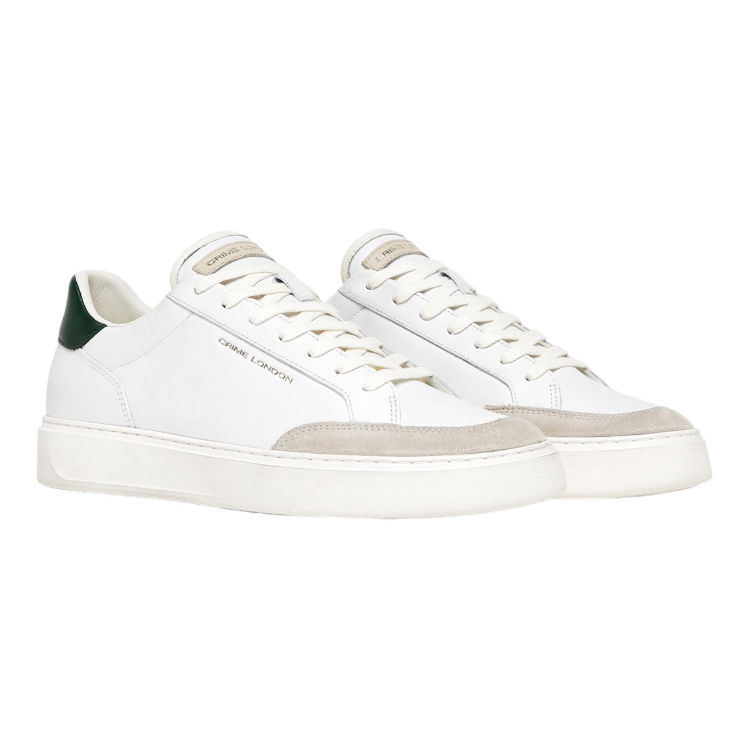 Crime London Sneakers Verde Eclipse Forest da Uomo