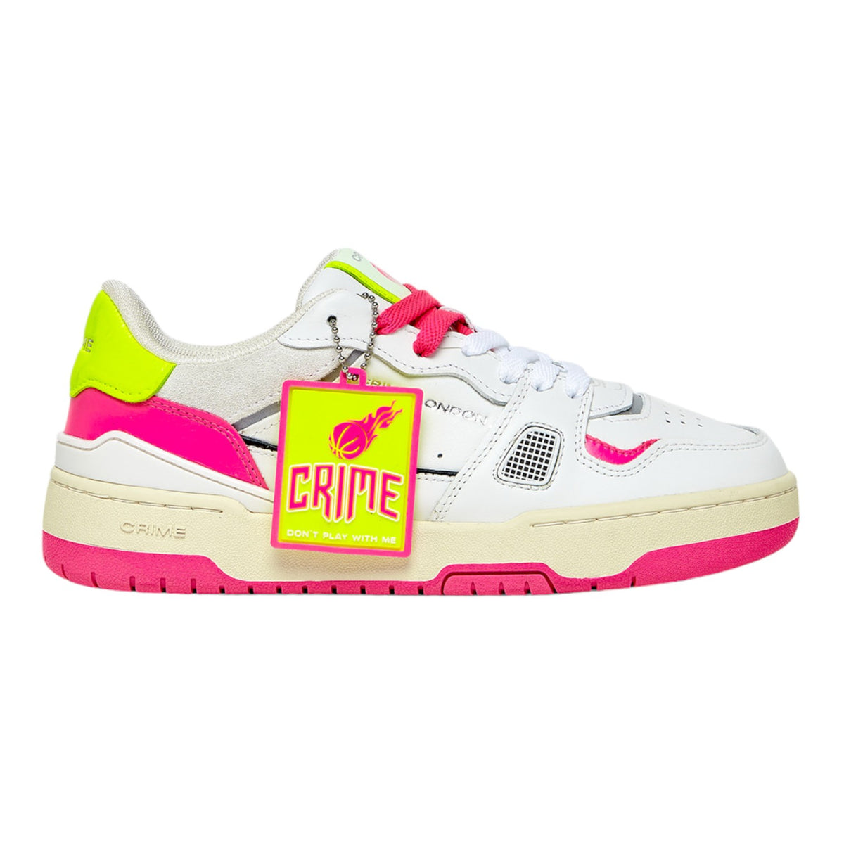 Crime London Sneakers Bianco Fluo Off Court Og Beat The Heat da Donna