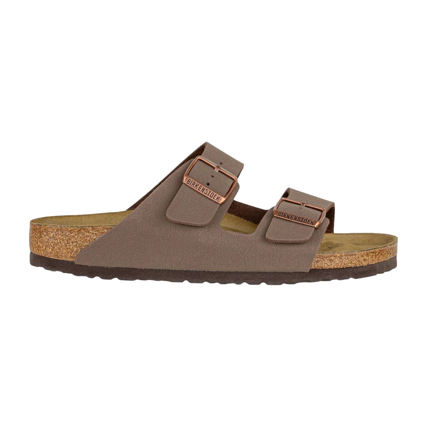 Birkenstock Ciabatta Moka con Doppia Fibbia