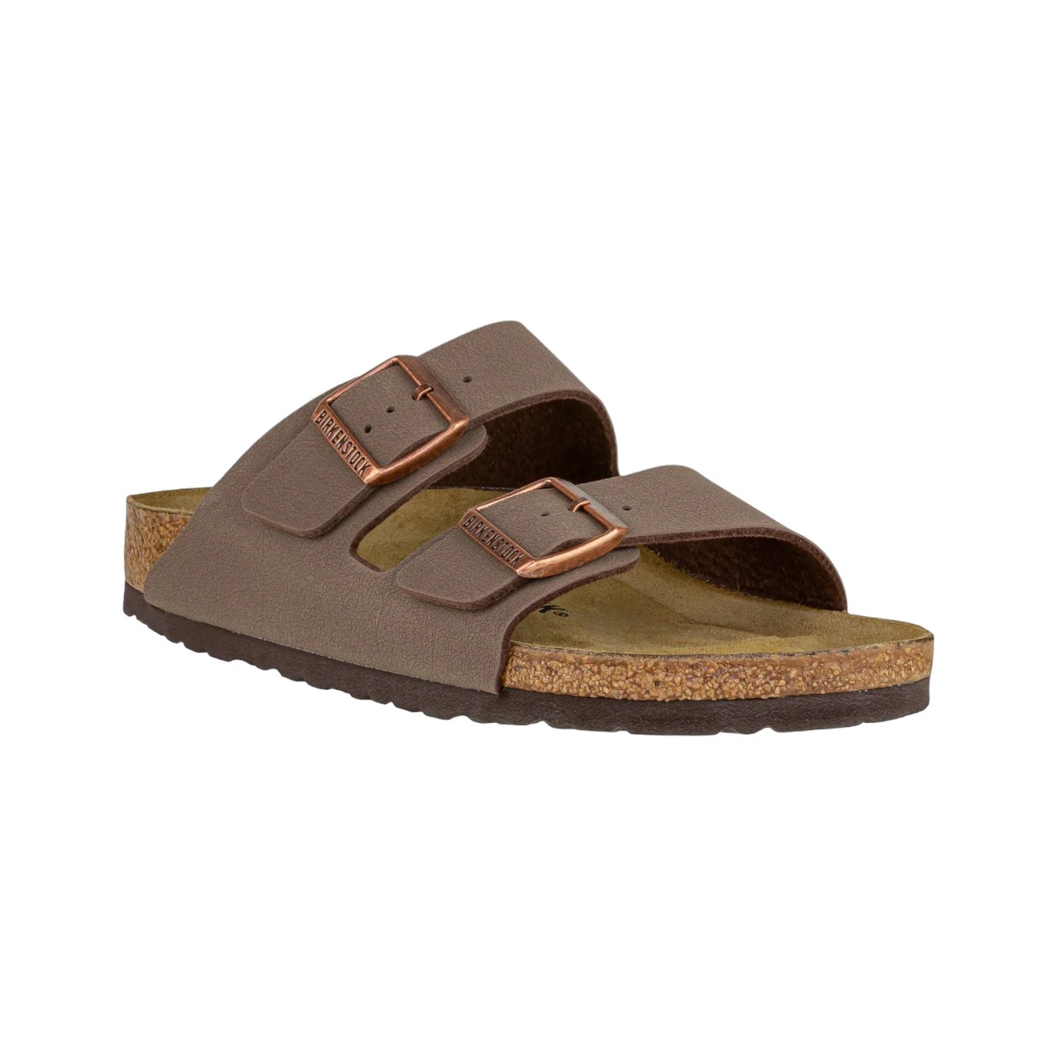 Birkenstock Ciabatta Moka con Doppia Fibbia