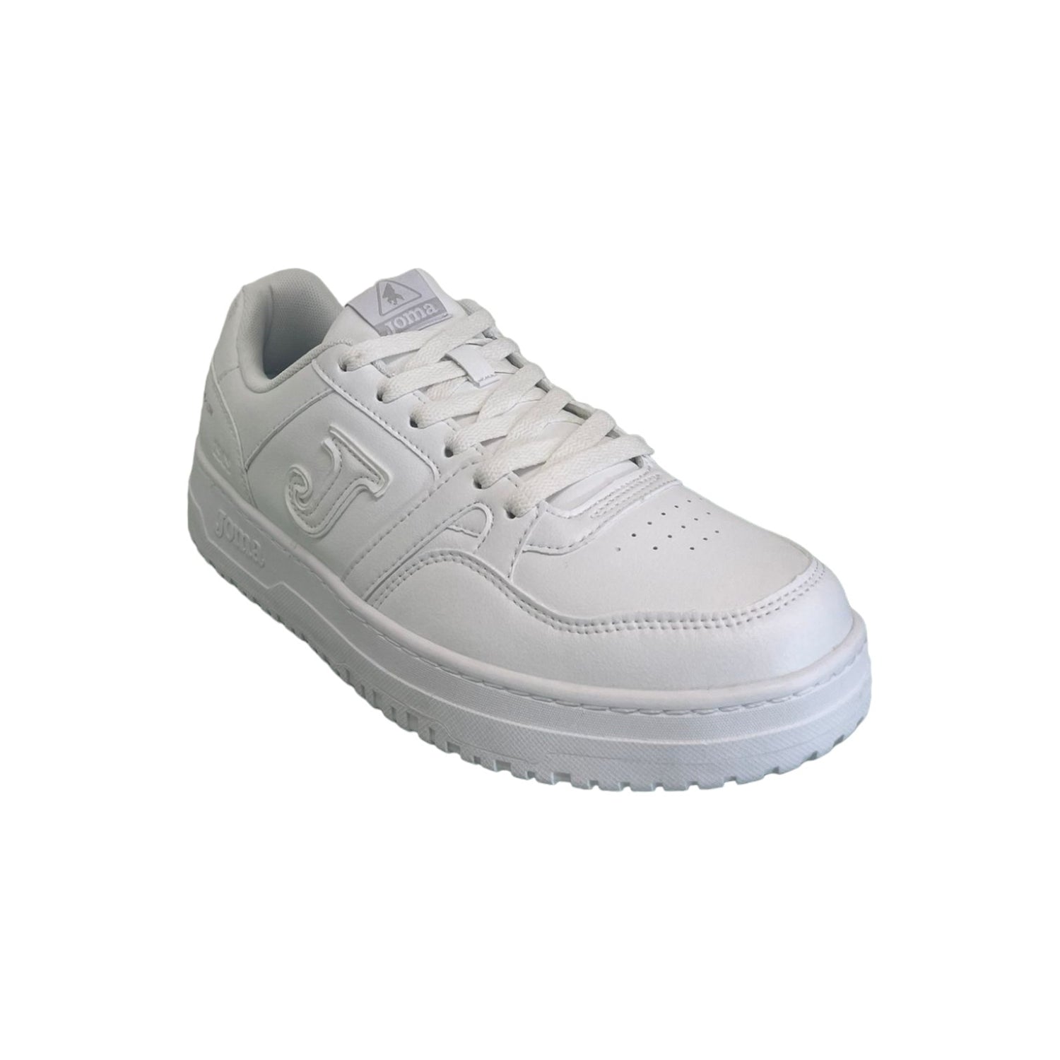 Joma Sneakers Platform Uomo in Ecopelle Bianca