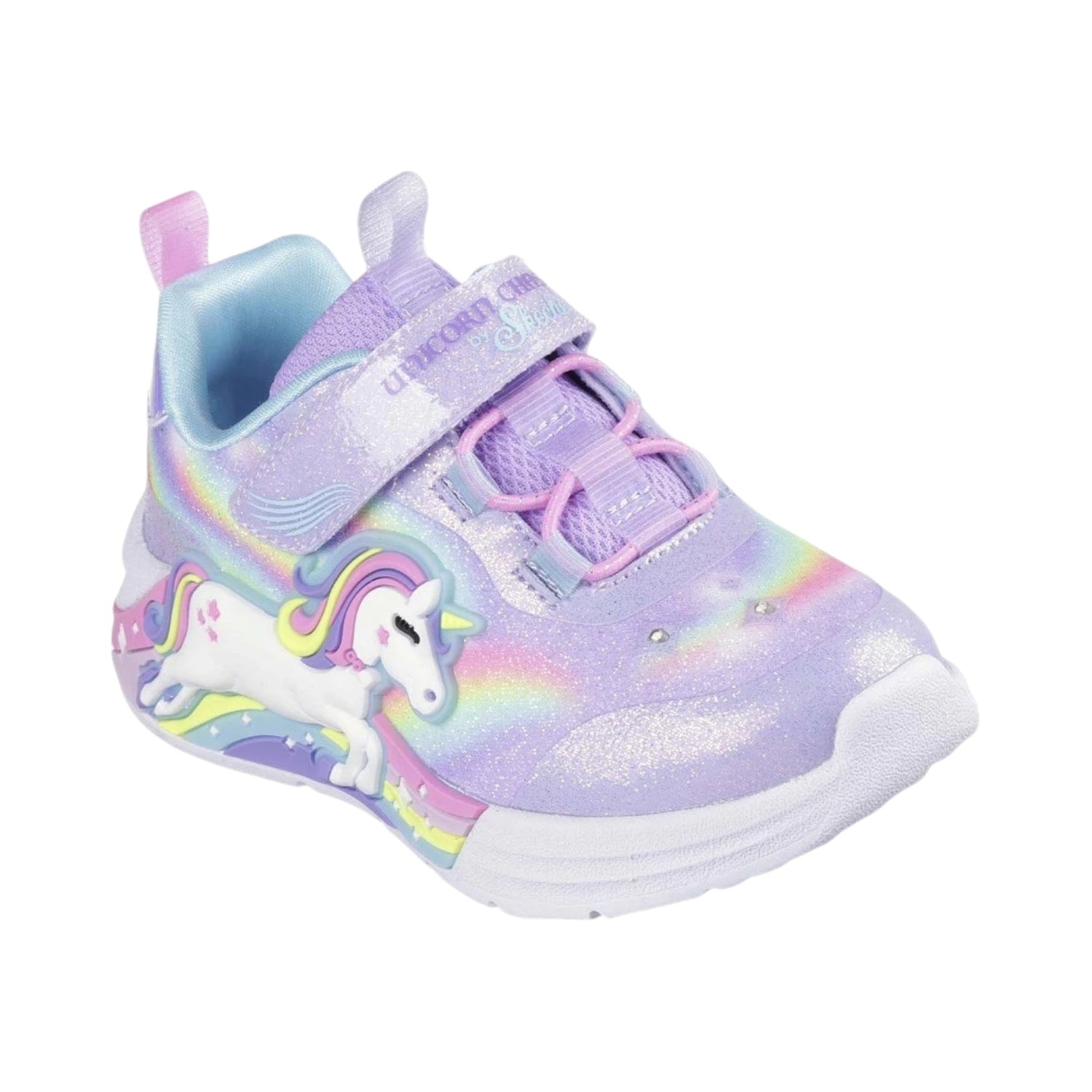 Skechers Sneakers Lavanda S-Lights: Unicorn Chaser da Bambina