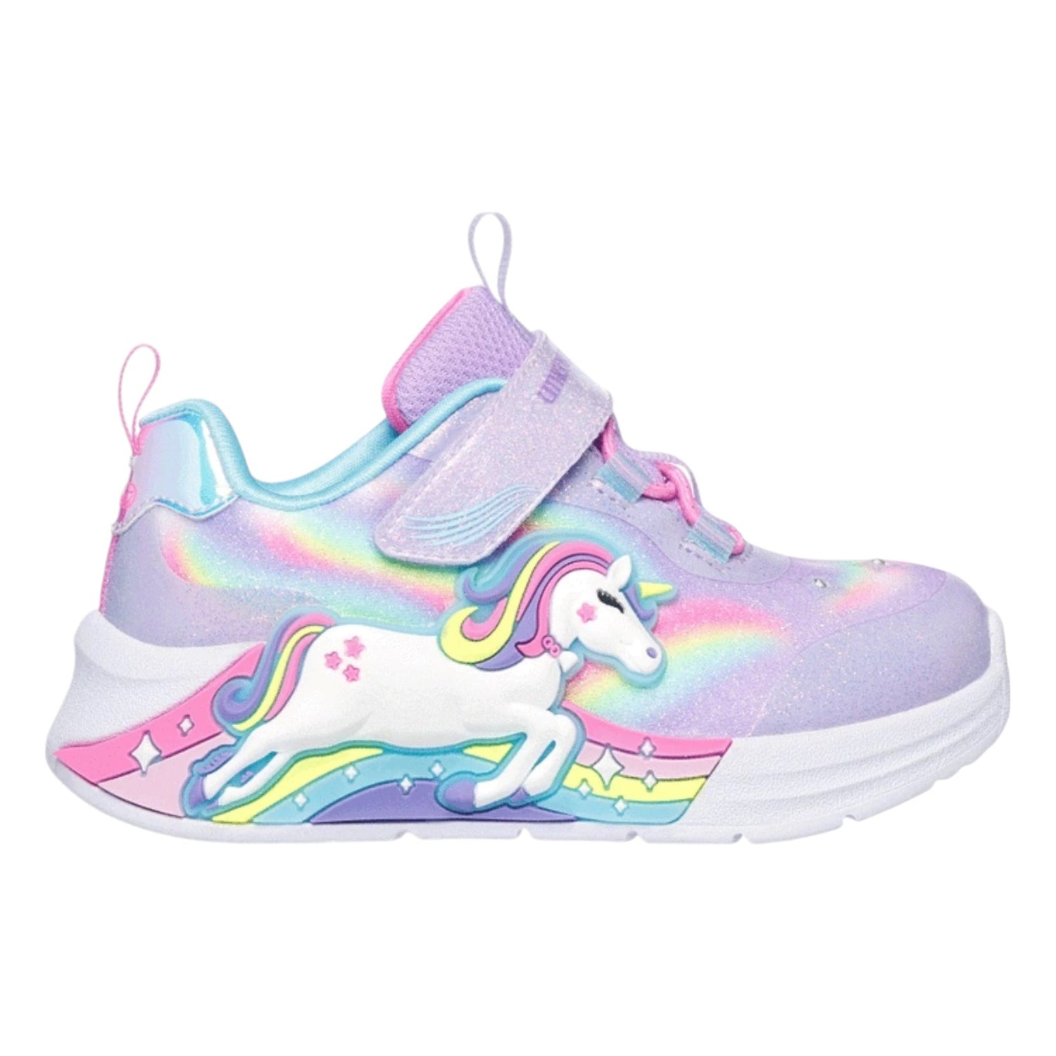 Skechers Sneakers Lavanda S-Lights: Unicorn Chaser da Bambina