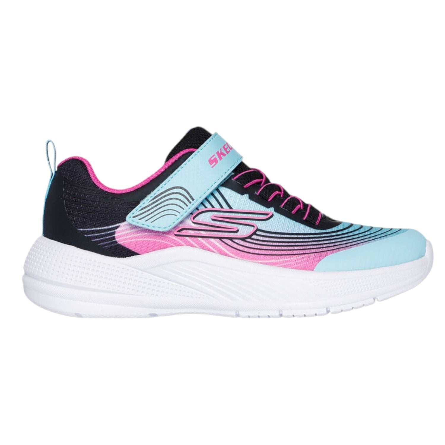 Skechers Snakers Verde Acqua Microspec Advance da Bambina