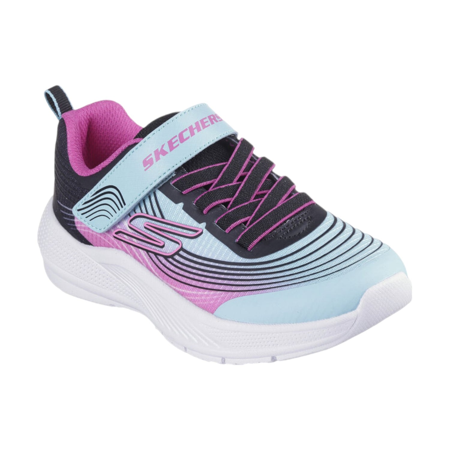 Skechers Snakers Verde Acqua Microspec Advance da Bambina